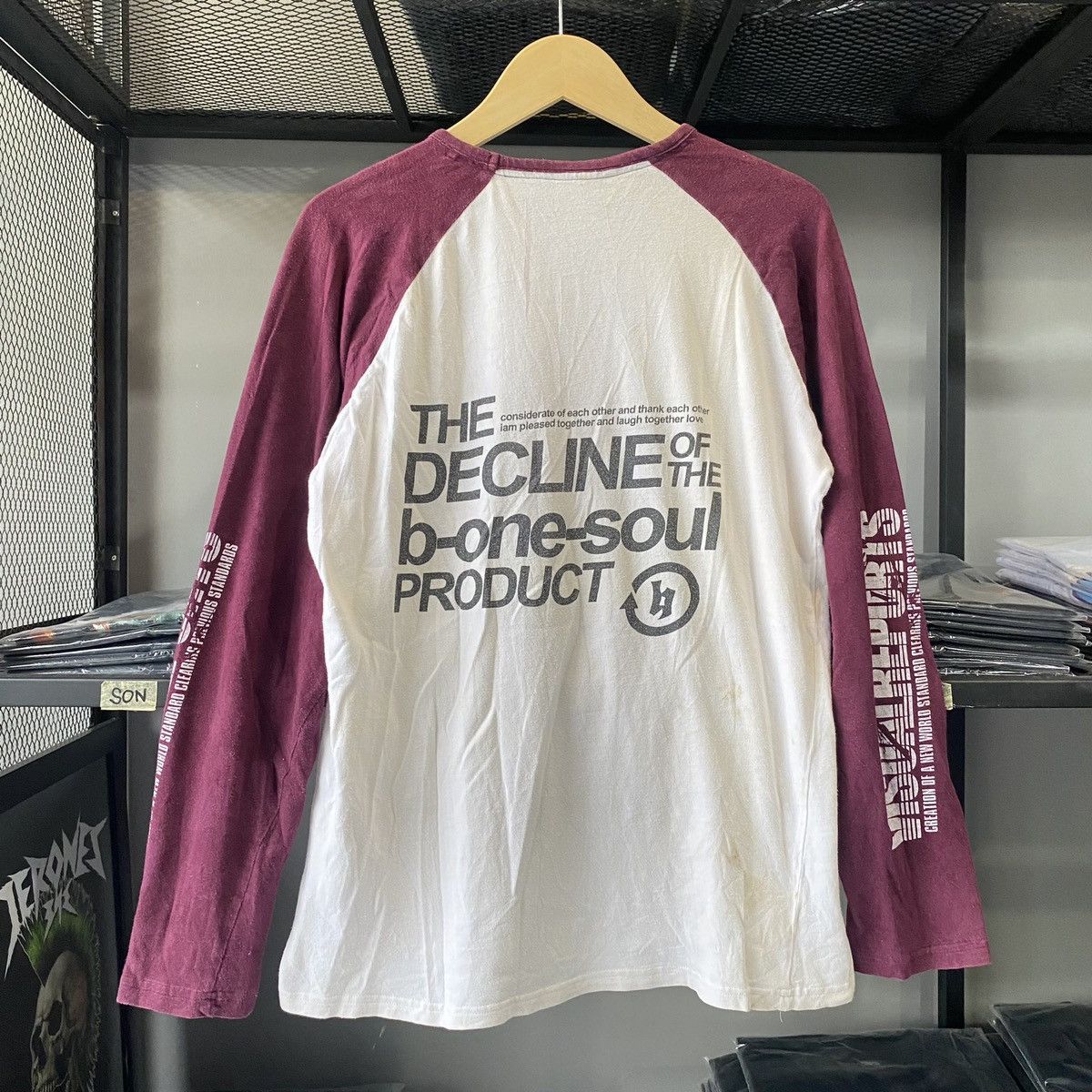 Japanese Brand × Vintage 🔥BUNDLE DEAL SPECIAL🔥 B-One Soul Raglan Long Sleeve Size US XL / EU 56 / 4 - 8 Thumbnail
