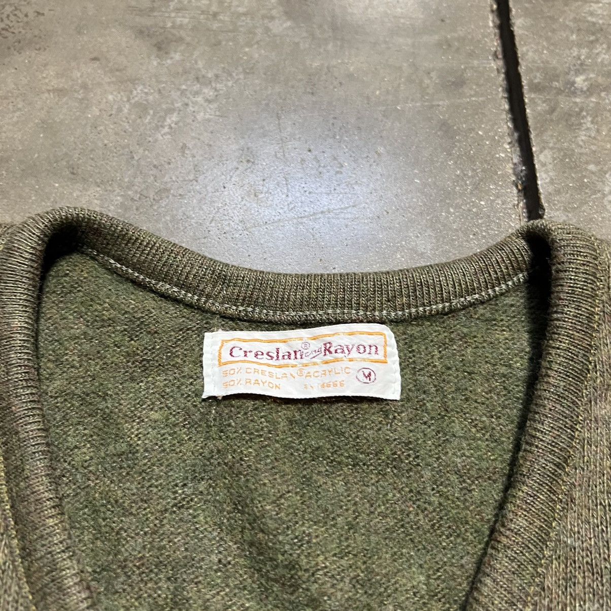Vintage Vintage 60s 70s Sweater V Neck Grunge Punk Curt Cobain USA Size US M / EU 48-50 / 2 - 8 Thumbnail