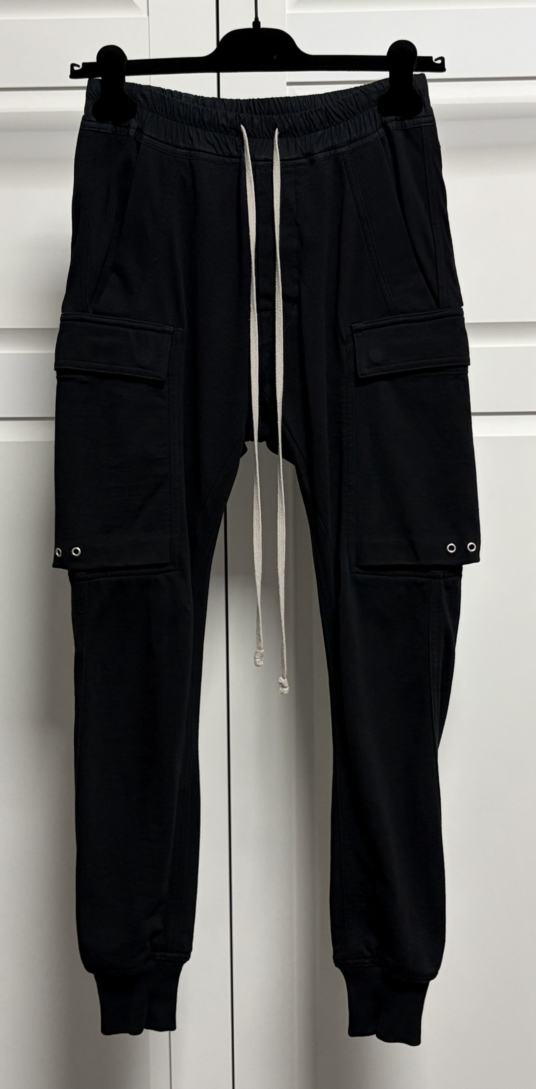 Rick Owens Rick Owens BABEL Cargo Pants In Heavy Jersey Size US 30 / EU 46 - 1 Thumbnail