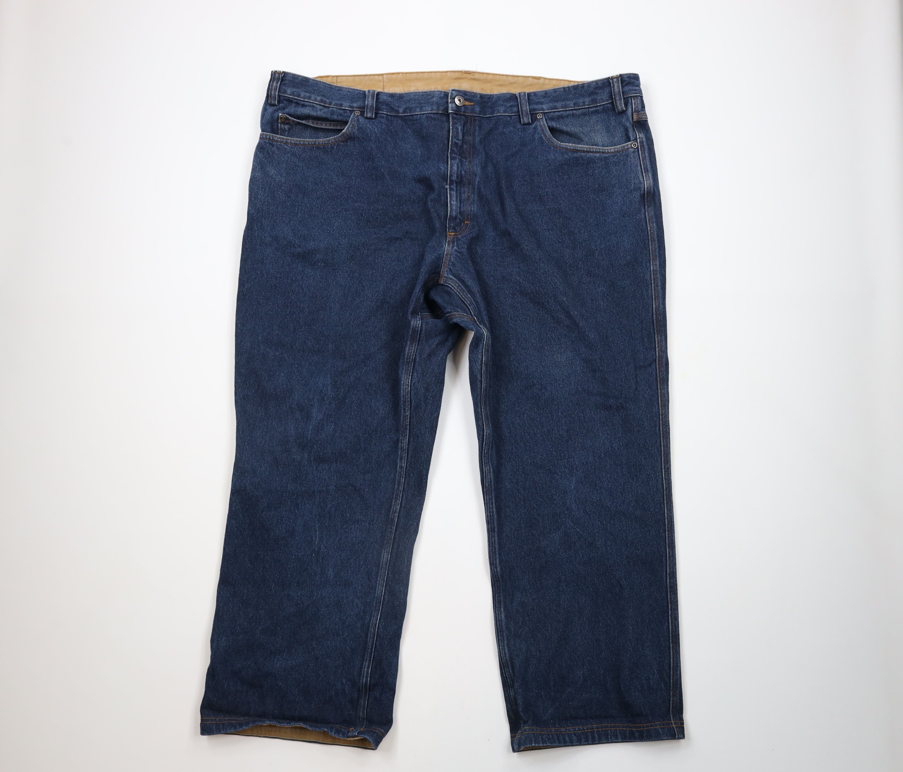 Duluth Trading Company × Vintage Duluth Trading Co Fit Fire Hose 5 Pocket Denim Jeans Blue Size US 44 / EU 60 - 1 Thumbnail