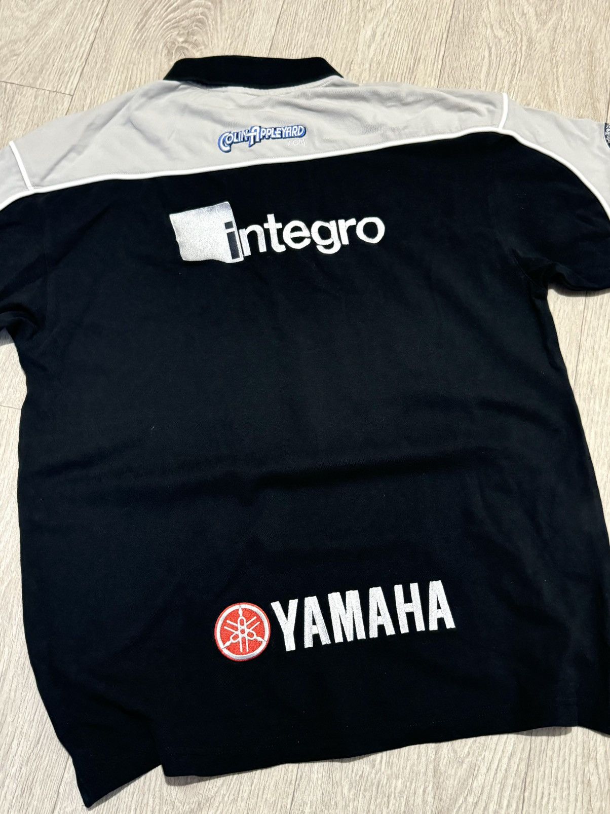 Vintage 🔷Vintage Yamaha Integro Team Appleyard Macadam Racing Polo🔷 Size US M / EU 48-50 / 2 - 8 Thumbnail