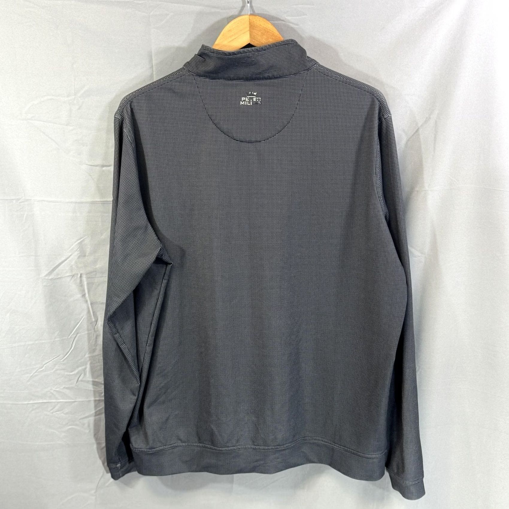 Peter Millar VINTAGE Peter Millar Crown Sport Pullover Mens Large Quarter Zip Golf 1914 Check Size US L / EU 52-54 / 3 - 2 Thumbnail