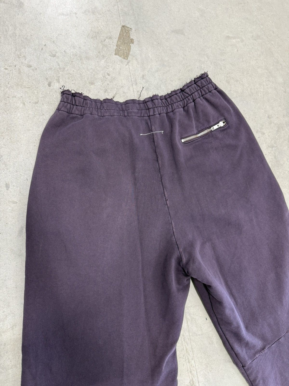 Maison Margiela Maison Margiela Destroyed Wide-Leg Track Pants Size US 30 / EU 46 - 6 Thumbnail