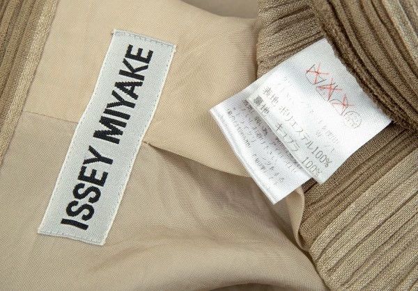 Issey Miyake issey miyake Pleated striped coat Size L / US 10 / IT 46 - 8 Thumbnail