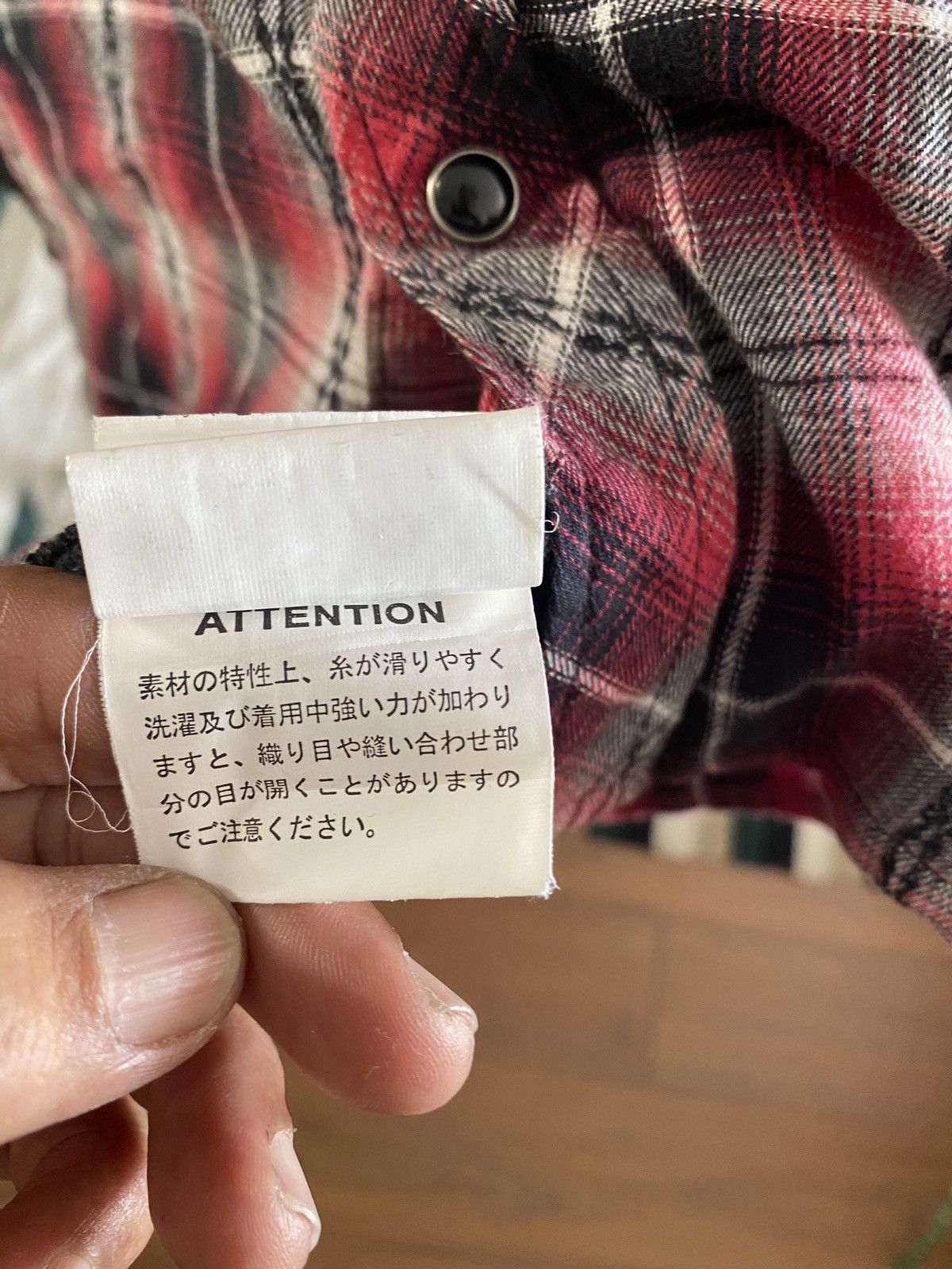 Japanese Brand Japanese Brand Thruxton Plaid Tartan Flannel Shirt Size US L / EU 52-54 / 3 - 12 Thumbnail