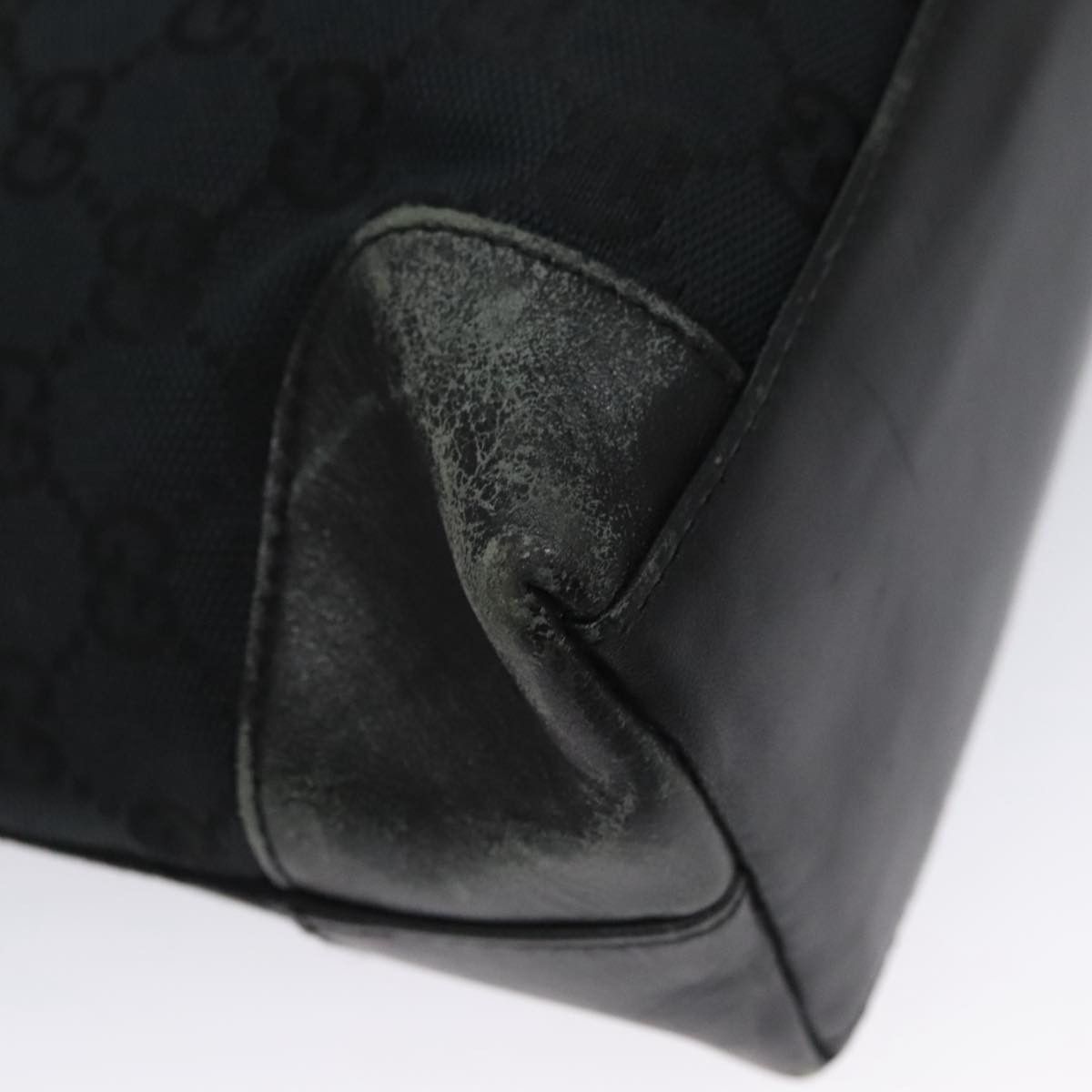 Gucci GUCCI GG Canvas Hand Bag Black Size ONE SIZE - 13 Thumbnail