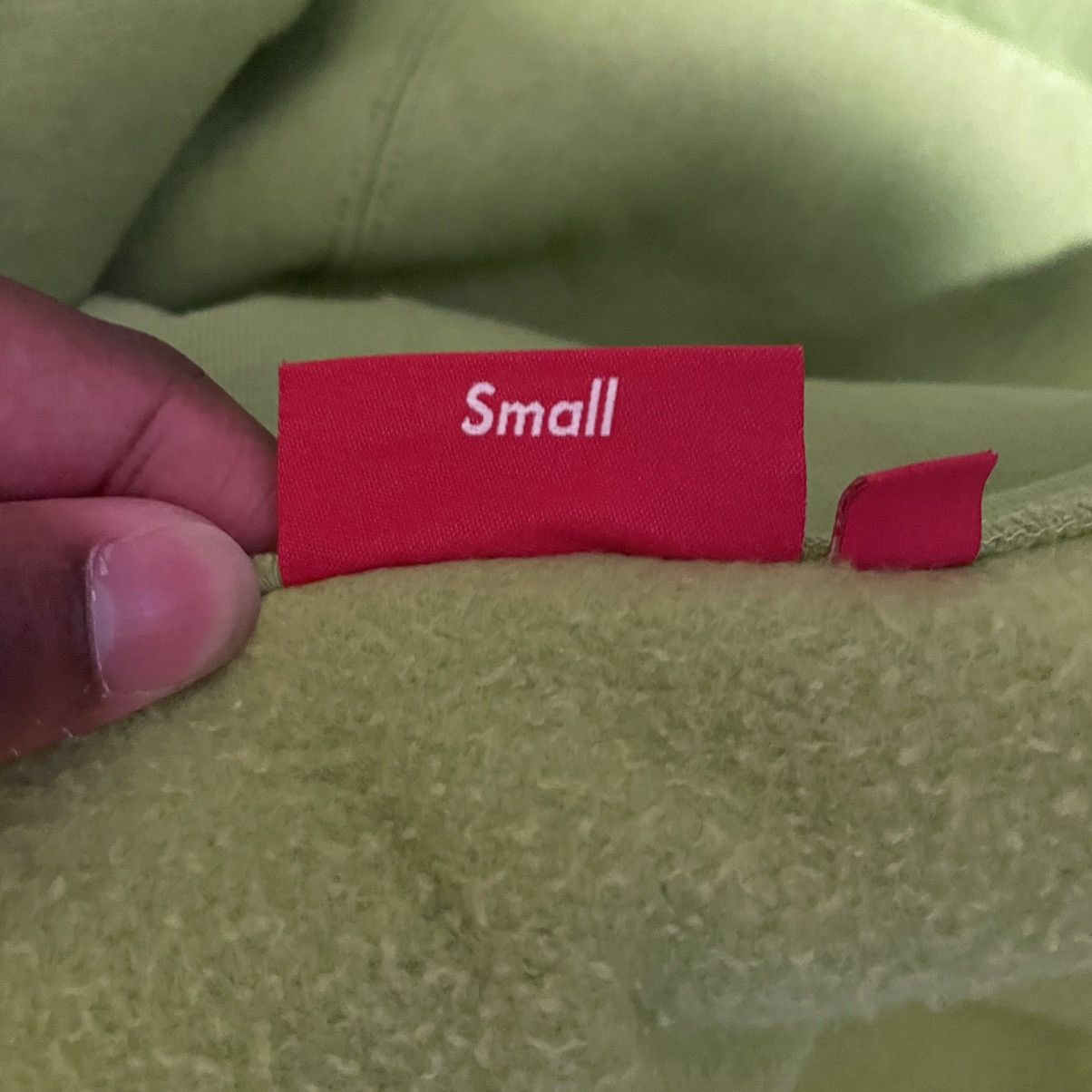 Supreme X Aphex Twin Lime Green Hoodie