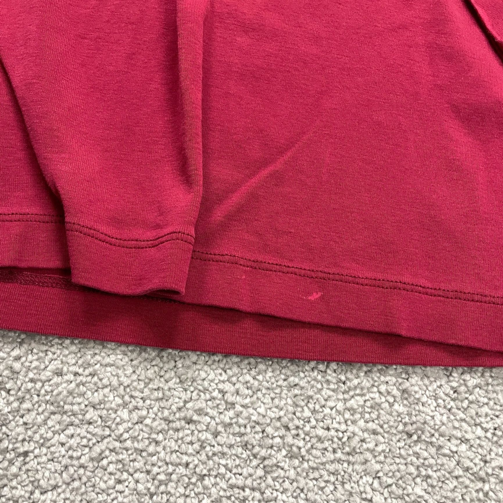 Eddie Bauer Vintage Eddie Bauer Crop T-Shirt Women’s 3/4 Sleeve Cotton Red Casual Top M Size M / US 6-8 / IT 42-44 - 4 Thumbnail