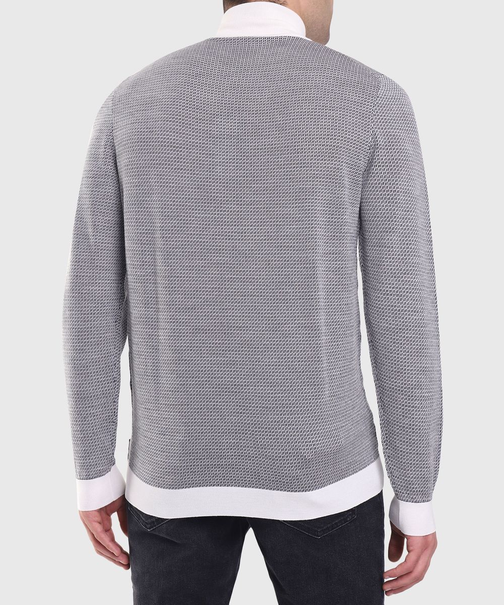 Fendi o1loc1c0824 Trutleneck in Grey Size US M / EU 48-50 / 2 - 3 Thumbnail