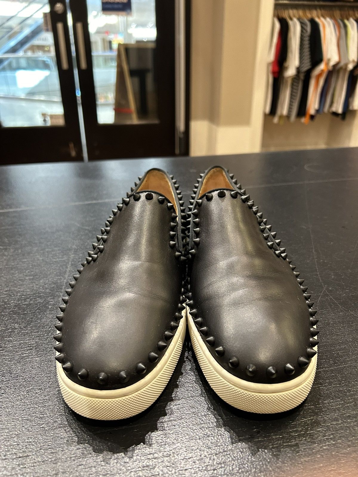 Christian Louboutin Christian Louboutin Spiked Roller Boat Flat Sneaker Size US 6 / EU 39 - 6 Thumbnail