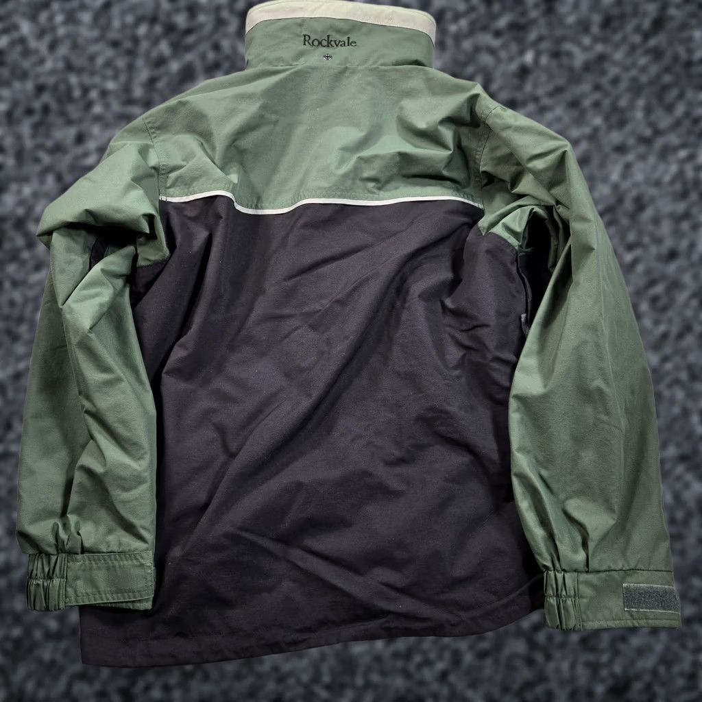 Vintage Columbia Jacket Mens Medium Green Black Nylon Parka Full Zip Outdoor Size US M / EU 48-50 / 2 - 1 Thumbnail