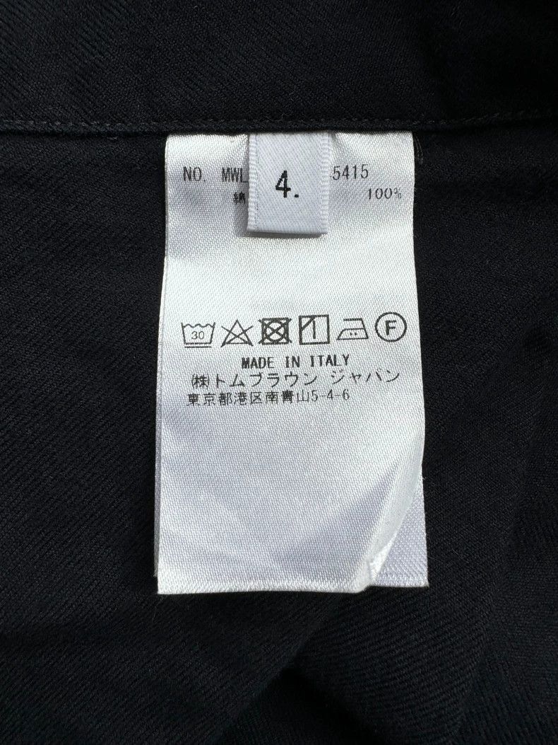 Thom Browne thom browneTB dark blue sleeve mark shirt 2503-Nextarrow Size US XL / EU 56 / 4 - 6 Thumbnail