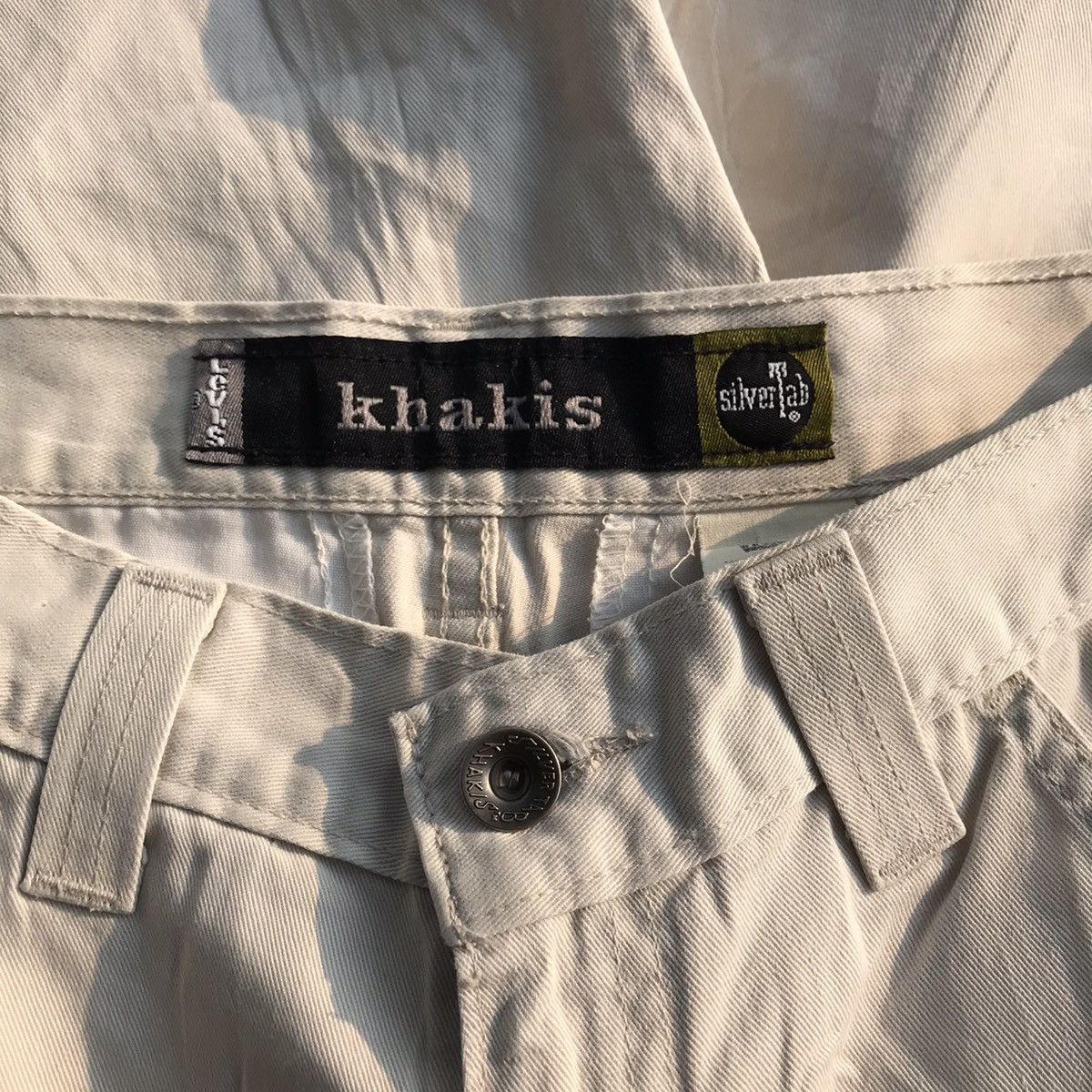 Levi's × Levi's Vintage Clothing Vintage 90s Levis Silver tab Cargo short pants Khakis model Size US 30 / EU 46 - 17 Thumbnail