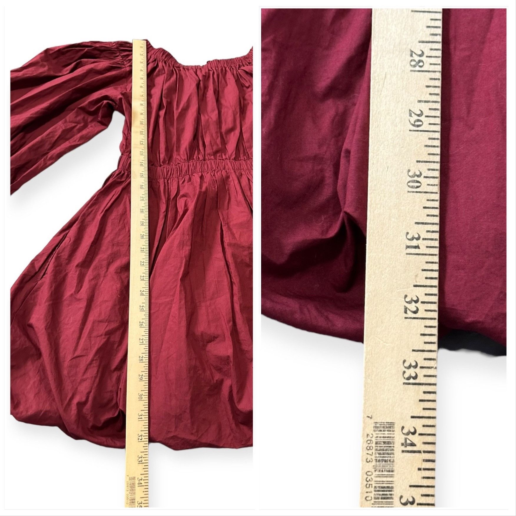 Ulla Johnson Ulla Johnson Martine Dress in Bordeaux, Size 6 Size M / US 6-8 / IT 42-44 - 15 Thumbnail