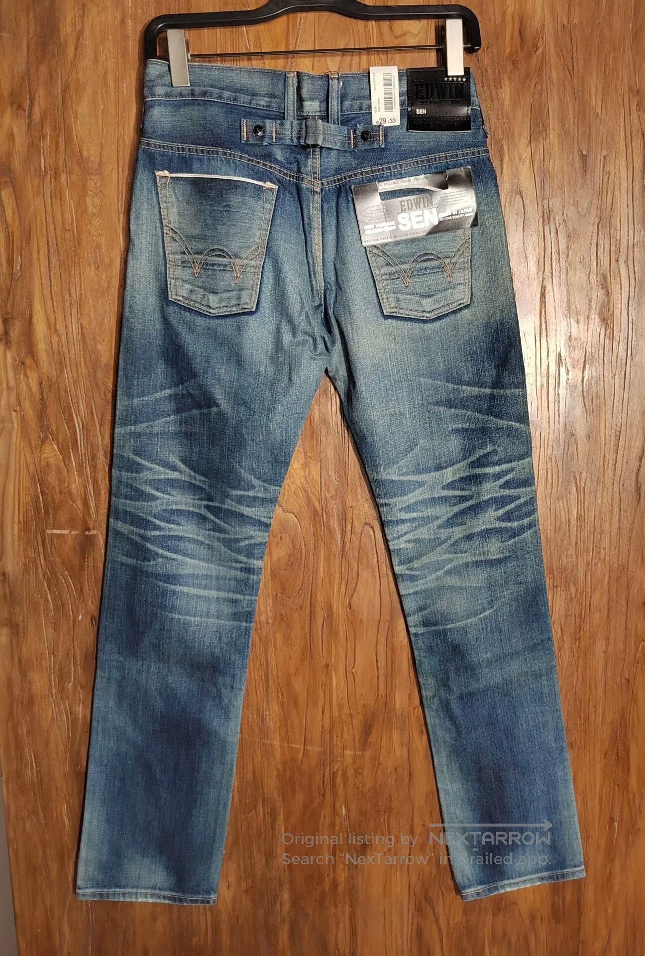 Edwin EDWIN Denim Jeans with Classic Wash Design. Size US 29 - 2 Thumbnail