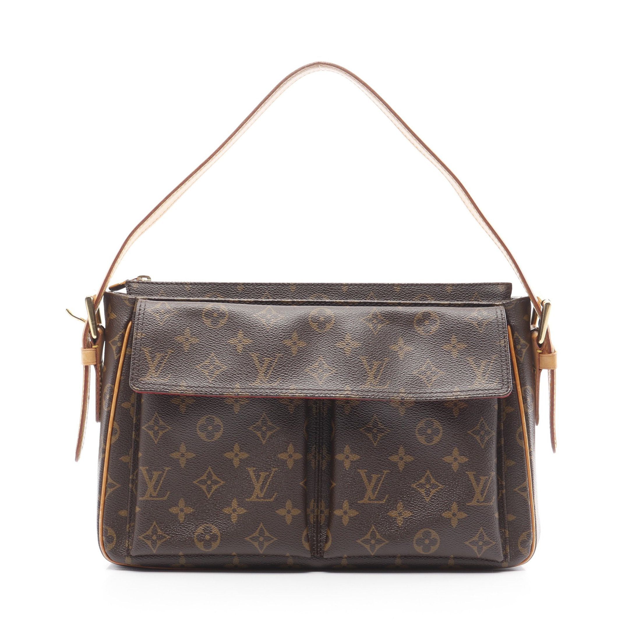 Louis Vuitton Louis Vuitton Vivacite Gm Monogram Shoulder Bag Leather Brown Size ONE SIZE - 1 Thumbnail