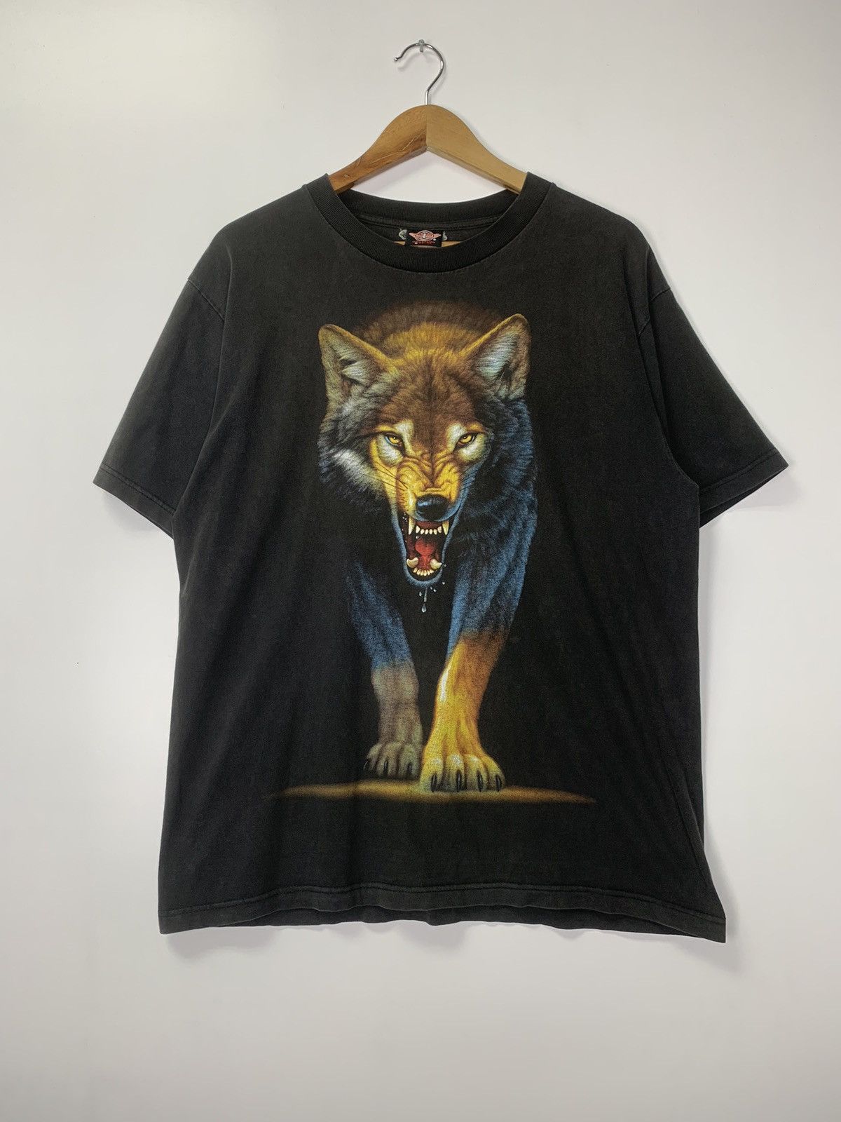 Vintage Vintage Rock Eagle T-Shirt Size US L / EU 52-54 / 3 - 1 Thumbnail