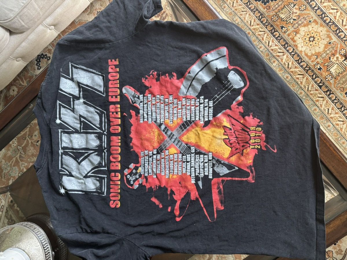 Vintage Kiss Vintage shirt 2010 sonic boom tour Size US L / EU 52-54 / 3 - 2 Thumbnail