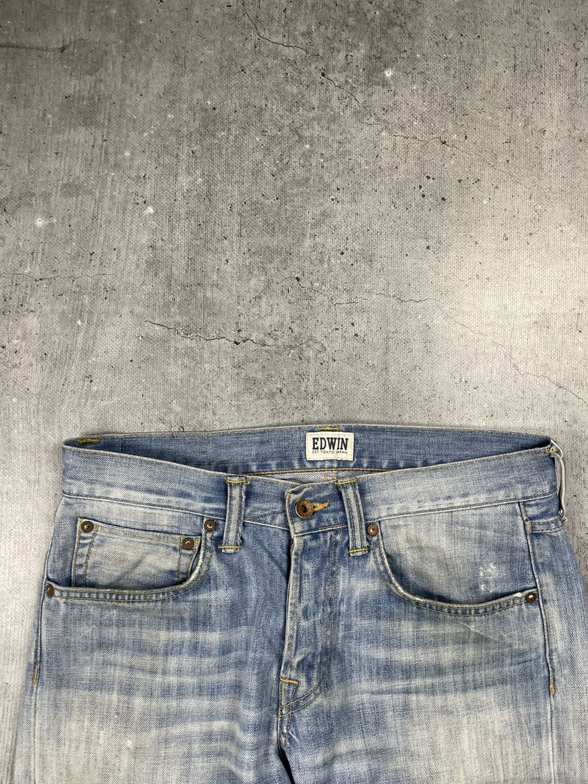 Edwin Edwin 503 Blue Trip Jeans 31 x 32 - J905 Size US 31 - 8 Thumbnail
