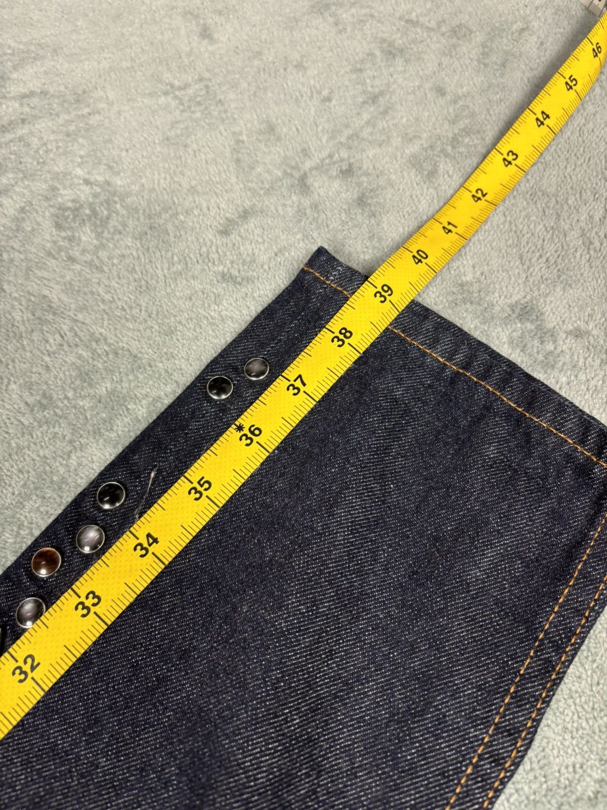 Le Grande Bleu (L.G.B.) Serge de bleu Stud Denim. S0307 Size 26" / US 2 / IT 38 - 14 Thumbnail