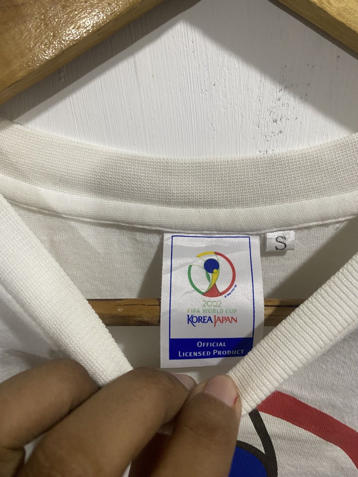 Vintage Vintage FIFA WORLD CUP Copyright 1999 Korea Japan Shirt Size US M / EU 48-50 / 2 - 4 Thumbnail