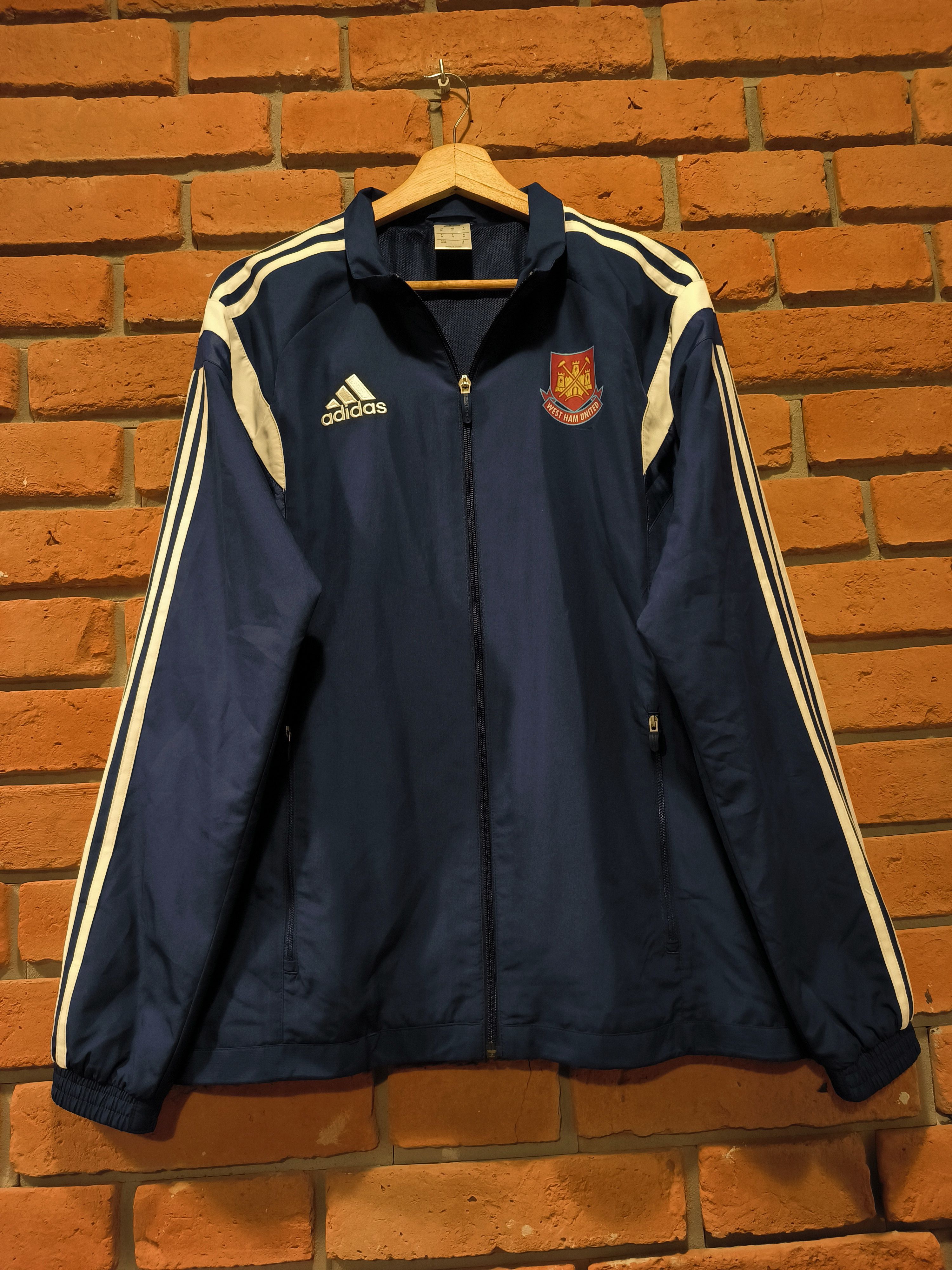Adidas Soccer Jersey Adidas West Ham United Zip Track Jacket Football Jersey Grailed