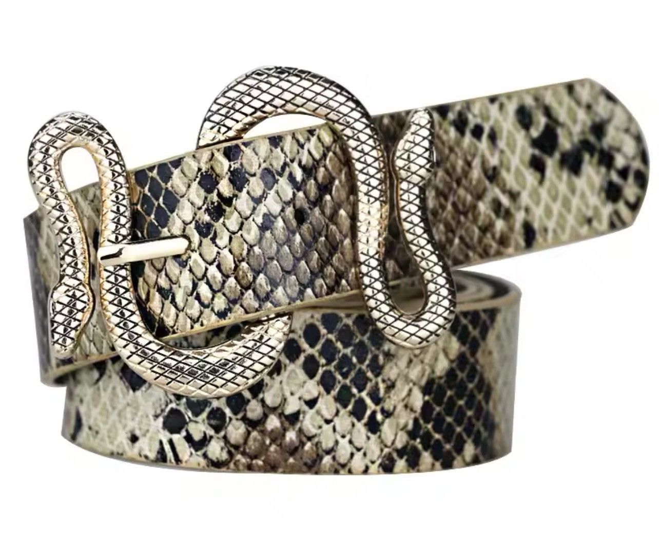Japanese Brand 120 CM Snake Buckle belt Size ONE SIZE - 1 Thumbnail