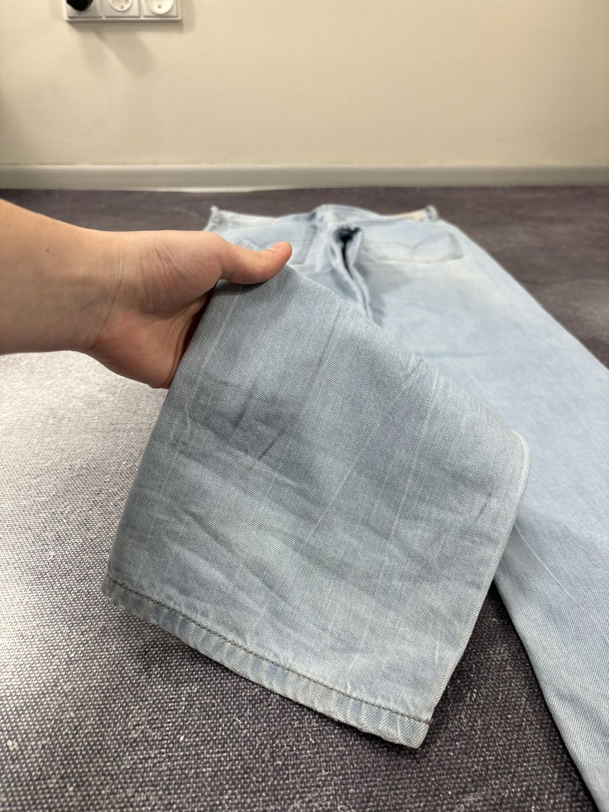 Diesel Diesel Waykee Regular Straight NWT Men’s Blue Denim Jeans Size US 30 / EU 46 - 20 Thumbnail