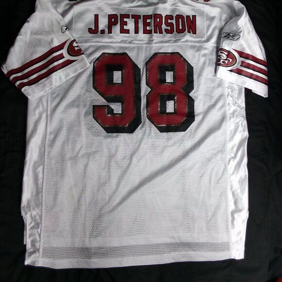 Reebok Reebok San Francisco 49ers Julian Peterson Football Jersey Size US XL / EU 56 / 4 - 7 Thumbnail