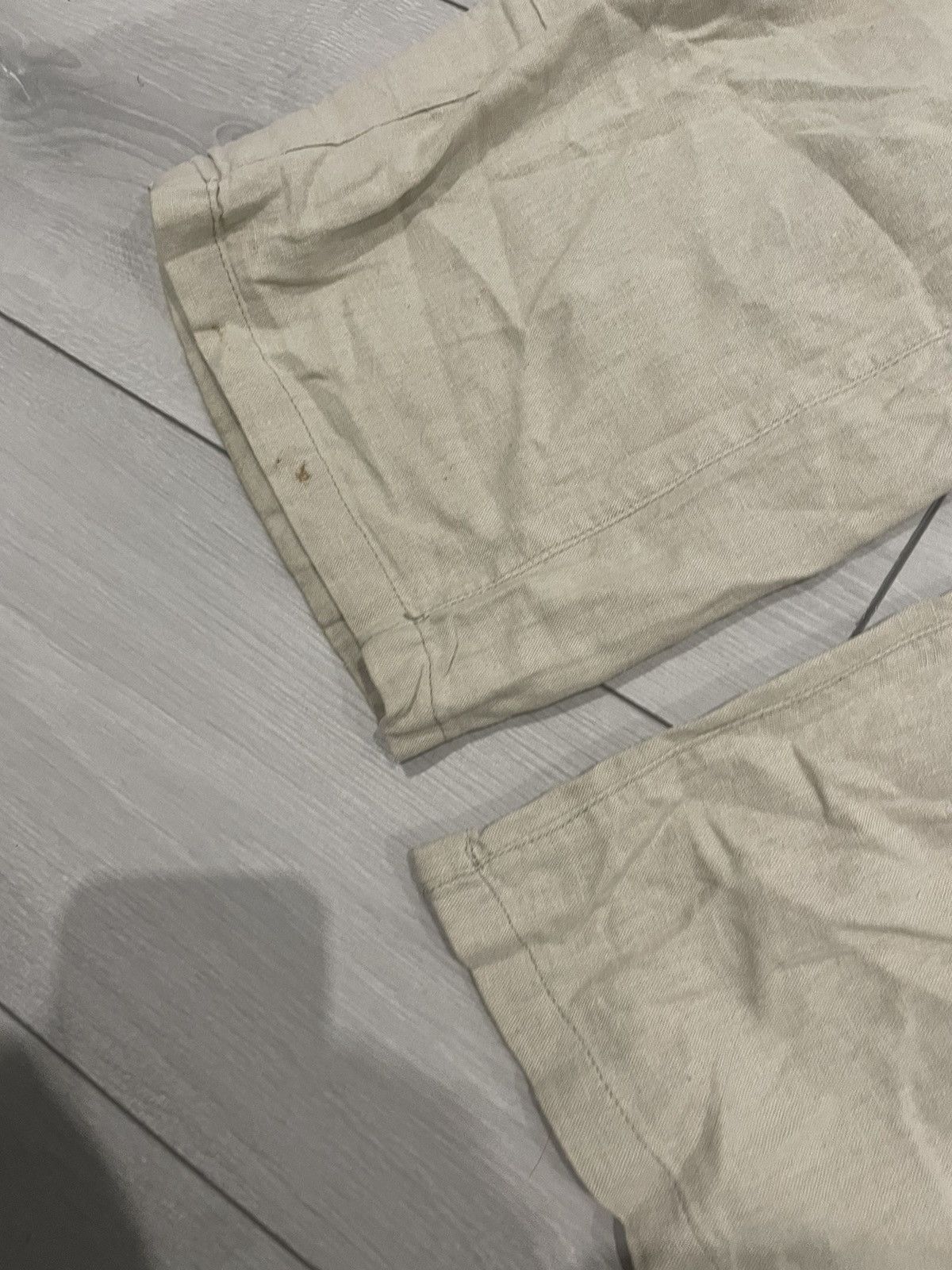 Dolce & Gabbana × If Six Was Nine Dolce Gabbana linen trousers 90s pants multipocket desert y2 Size US 33 - 3 Thumbnail