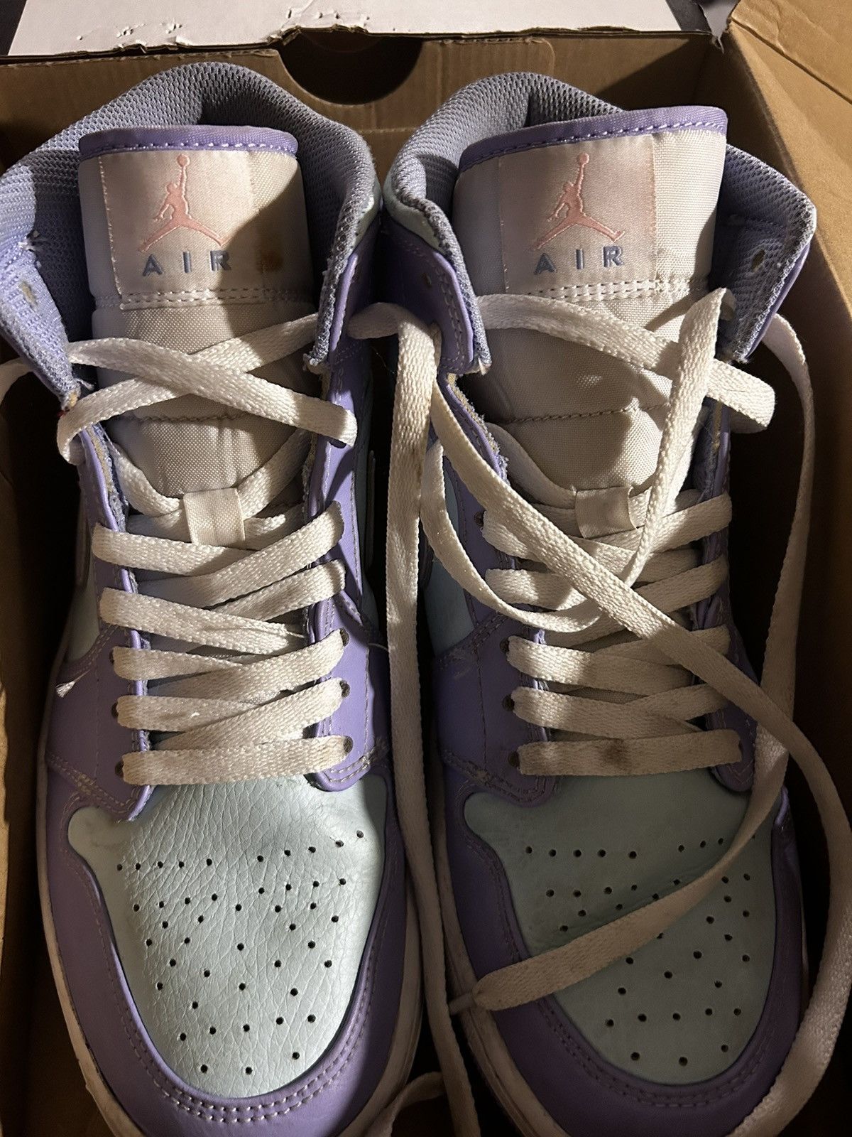 Jordan Brand × Nike Air Jordan 1 Mid “Purple Pulse” Size US 9 / EU 42 - 3 Thumbnail