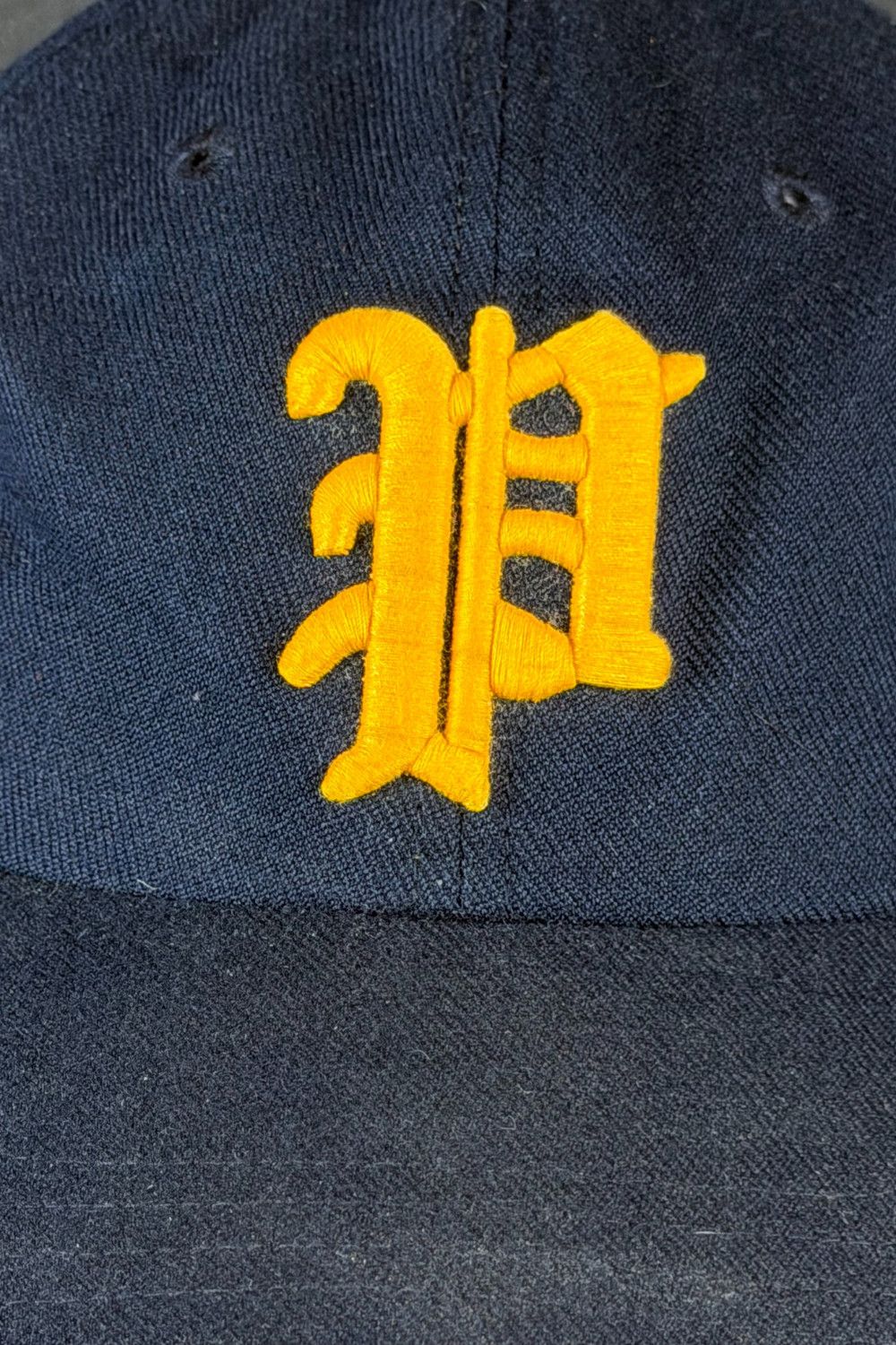 Polo Ralph Lauren 90s Polo RL Old English “P” Strapback - Navy / Yellow Size ONE SIZE - 4 Thumbnail