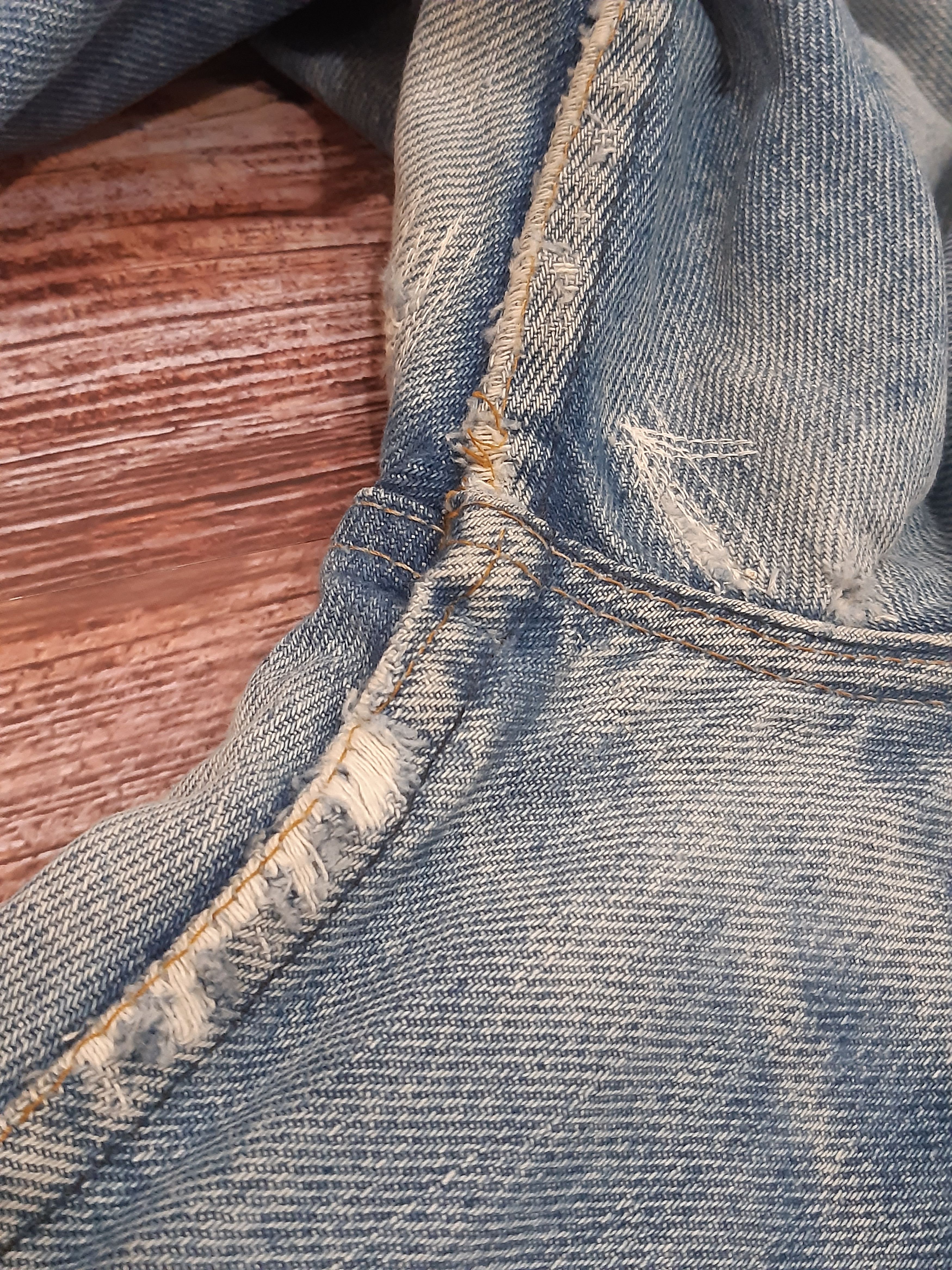 Levi's Levis 646 Bell Bottom Flare Bootcut Orange Tab TALON Jeans Size US 30 / EU 46 - 9 Thumbnail