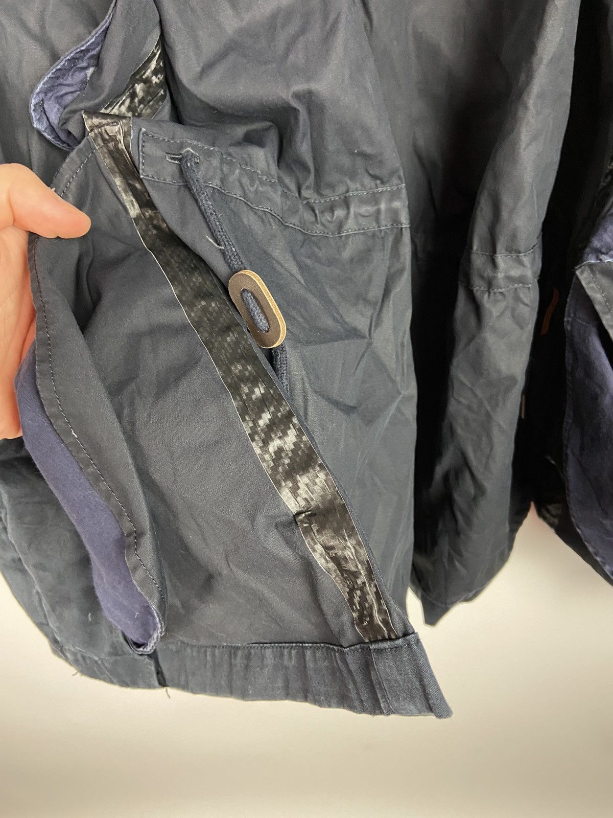 A.P.C. × Designer A.P.C. Navy Dark/Blue Faded Hooded Cliff Parka Mens Jacket Size US XXL / EU 58 / 5 - 13 Thumbnail