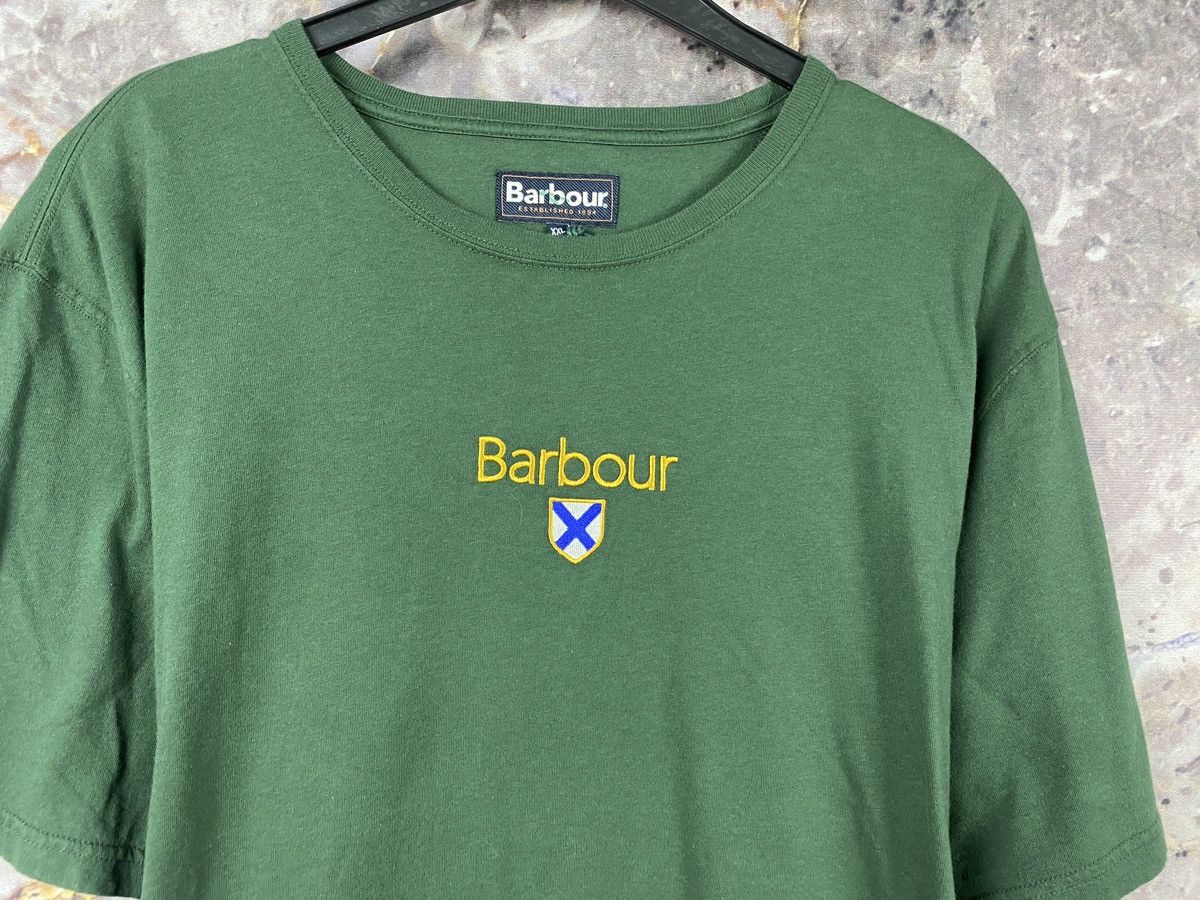Barbour × Vintage Men’s Barbour Emblem Tee-Sycamore Luxury Size XXL Size US XXL / EU 58 / 5 - 4 Thumbnail