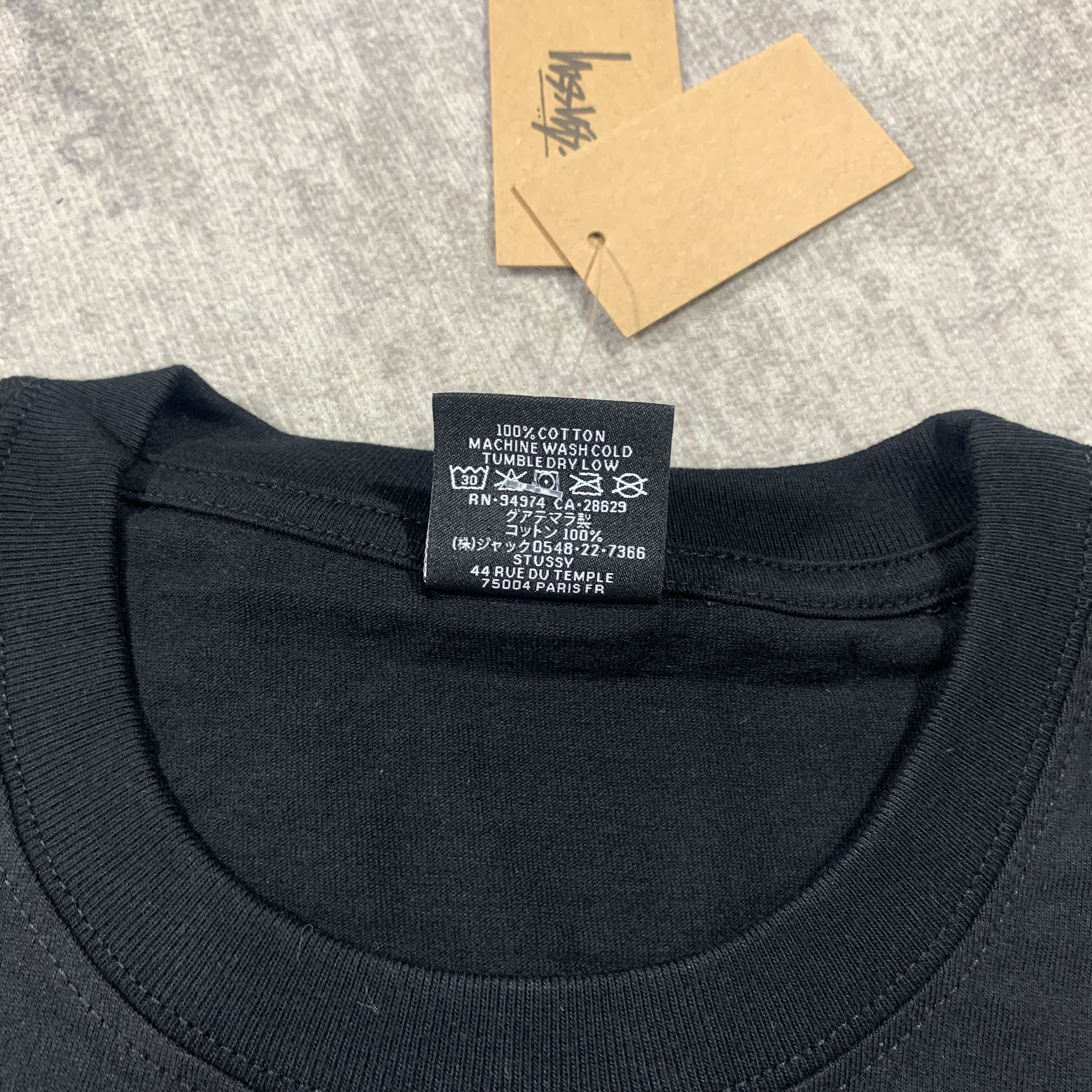 Stussy NWT Stussy How We're Livin' Pig Dyed Tee Xlarge Size US XL / EU 56 / 4 - 5 Thumbnail