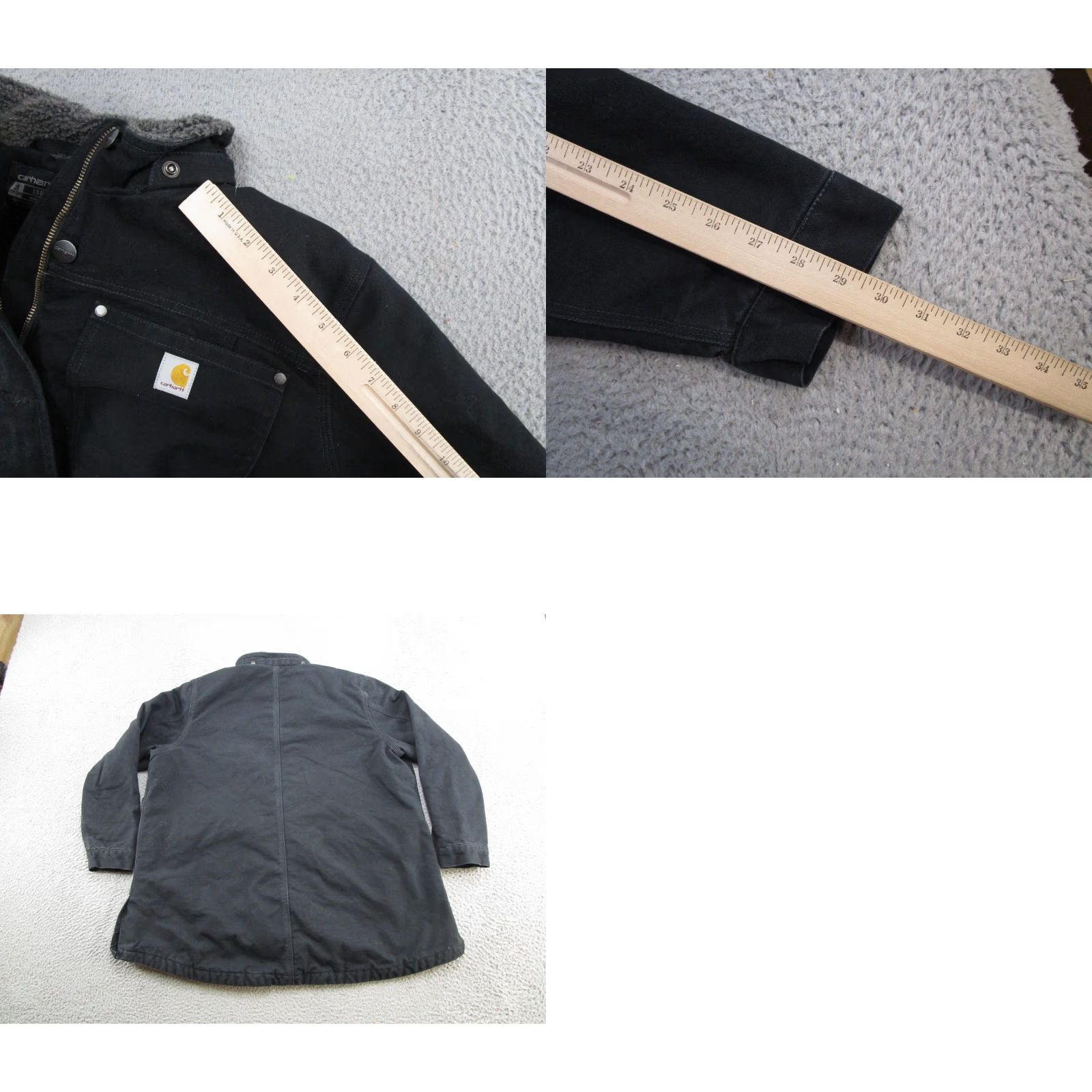 Carhartt Carhartt Jacket Womens 2X Field Lined Duck Canvas Sherpa Work OJ-5512-W Jacket Size XXL / US 16-18 / IT 52-54 - 8 Thumbnail