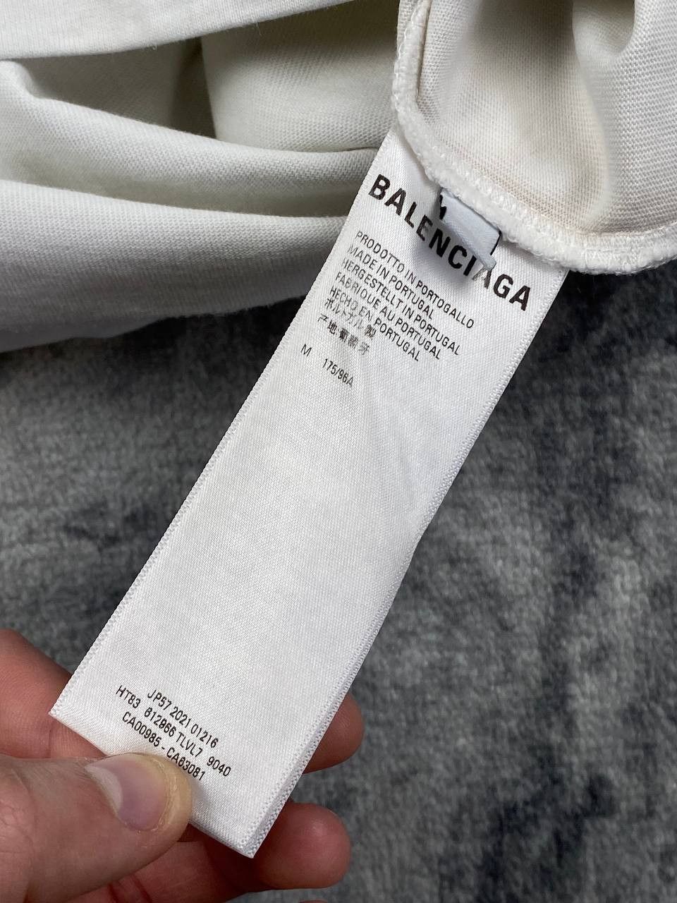 Balenciaga Balenciaga Cities Paris T-Shirt Oversized Fit Men Size M Size US M / EU 48-50 / 2 - 15 Thumbnail