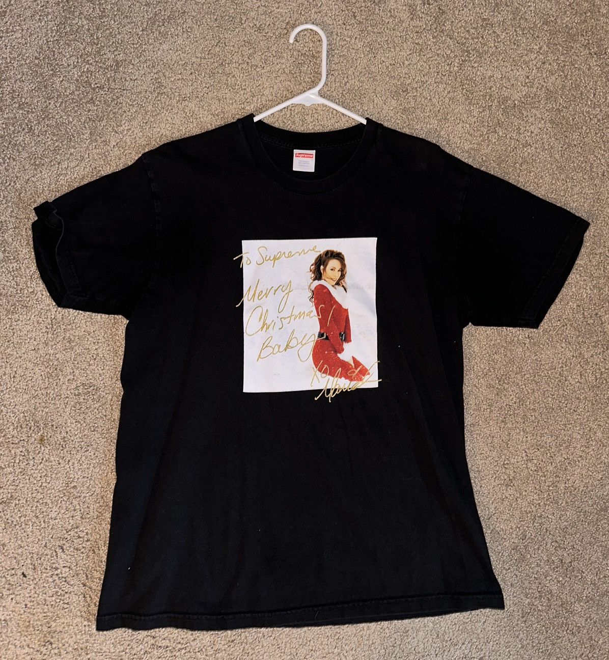 Supreme Supreme Mariah Carey Tee Black | Grailed