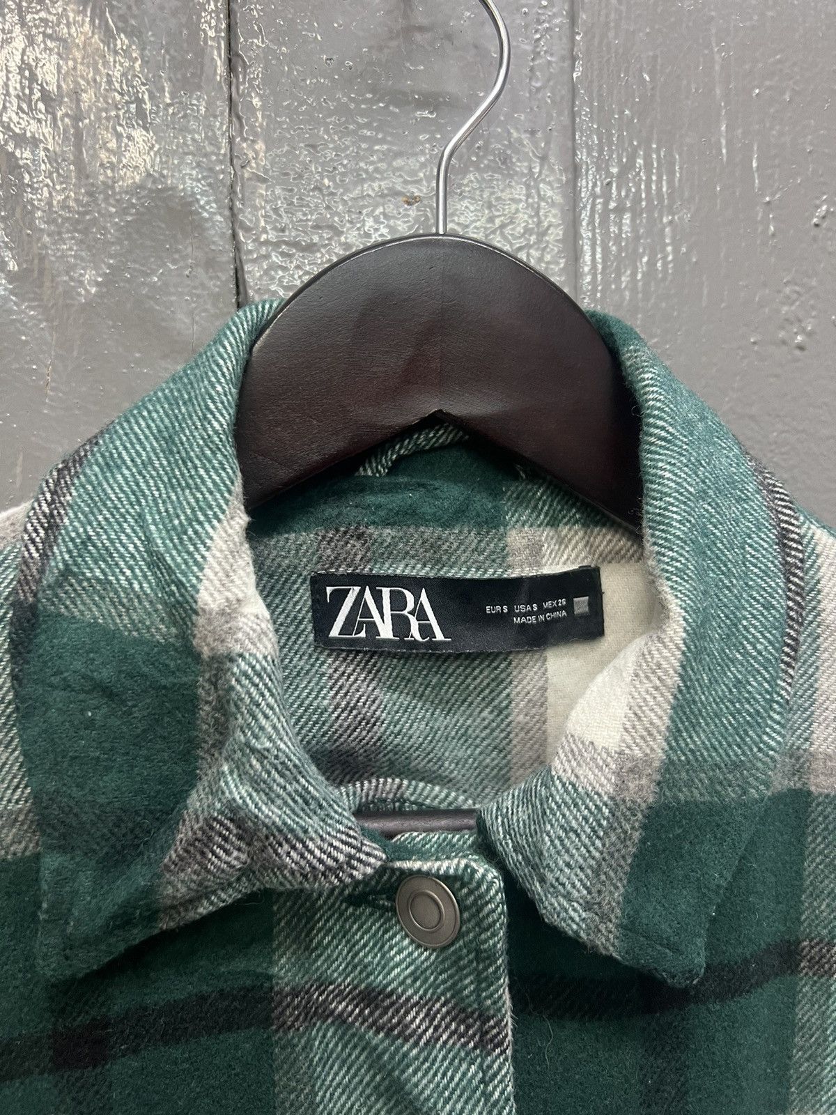 Zara ZARA Wool Plaid Tartan Jacket Size US S / EU 44-46 / 1 - 5 Thumbnail