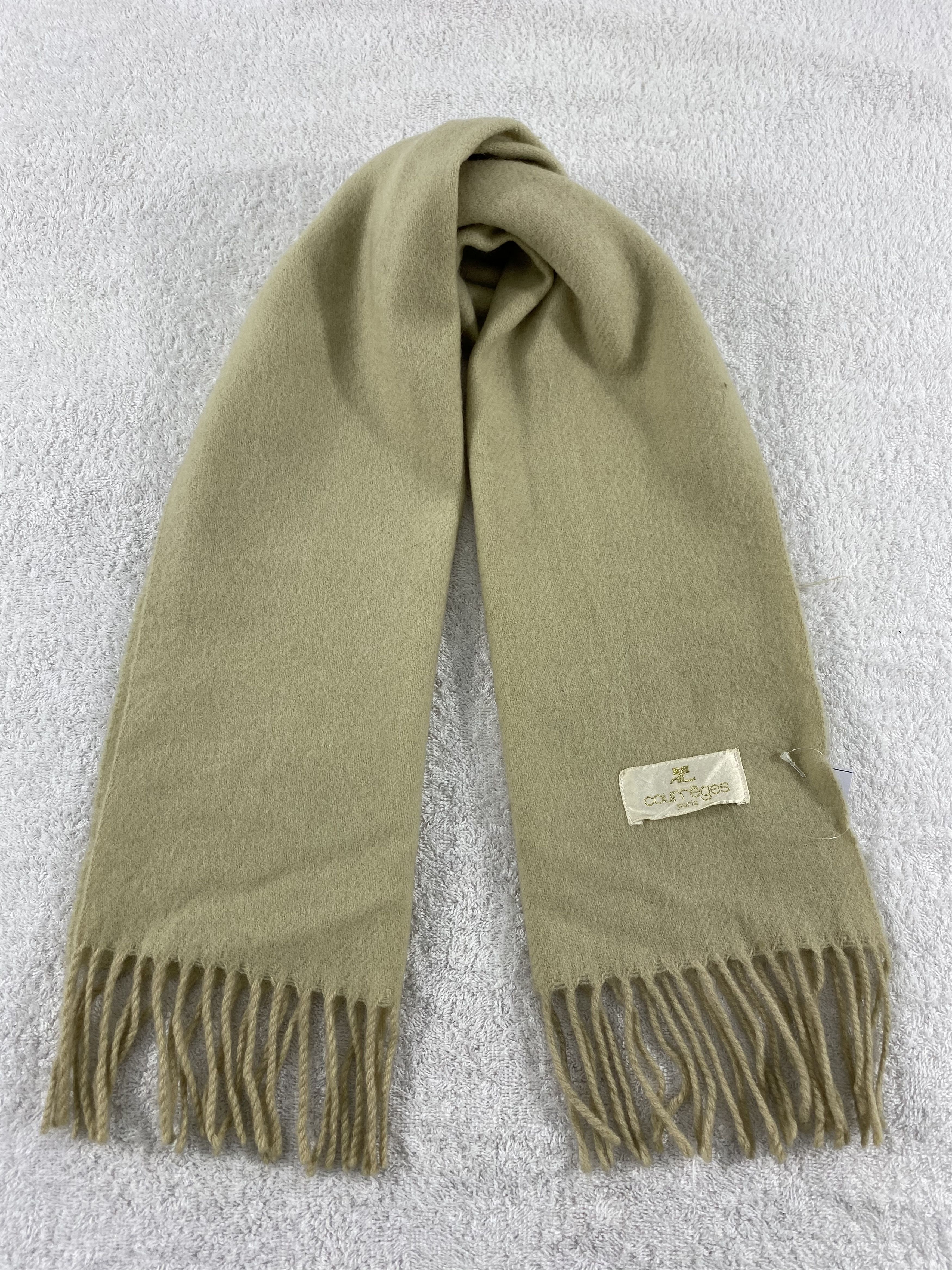 Courreges Courreges Homme Scarf / Muffler / Neckwear - WW1621 Size ONE SIZE - 1 Thumbnail