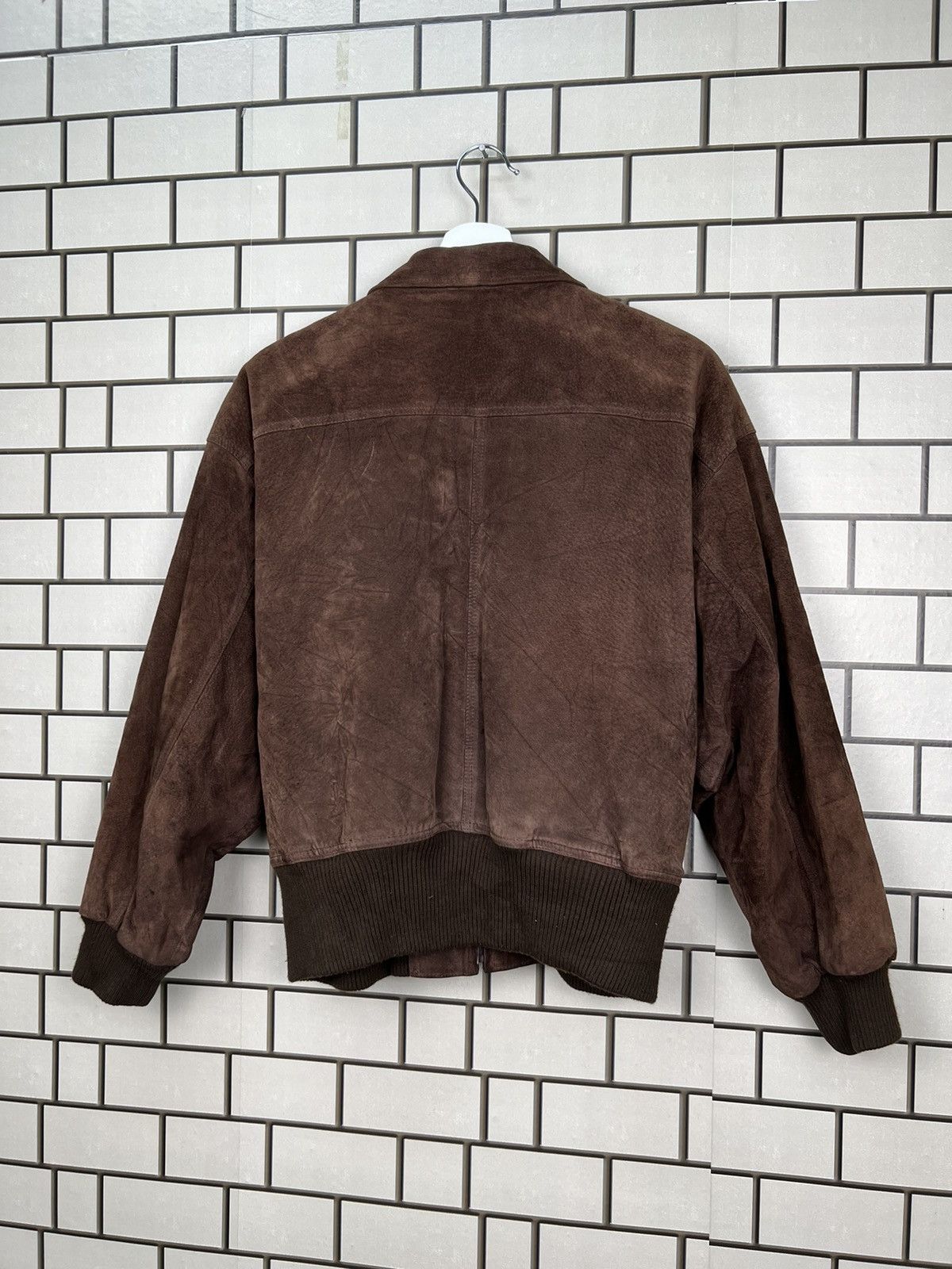 Japanese Brand × Vintage Vintage Vent et Vert Suede Jacket Size US M / EU 48-50 / 2 - 8 Thumbnail