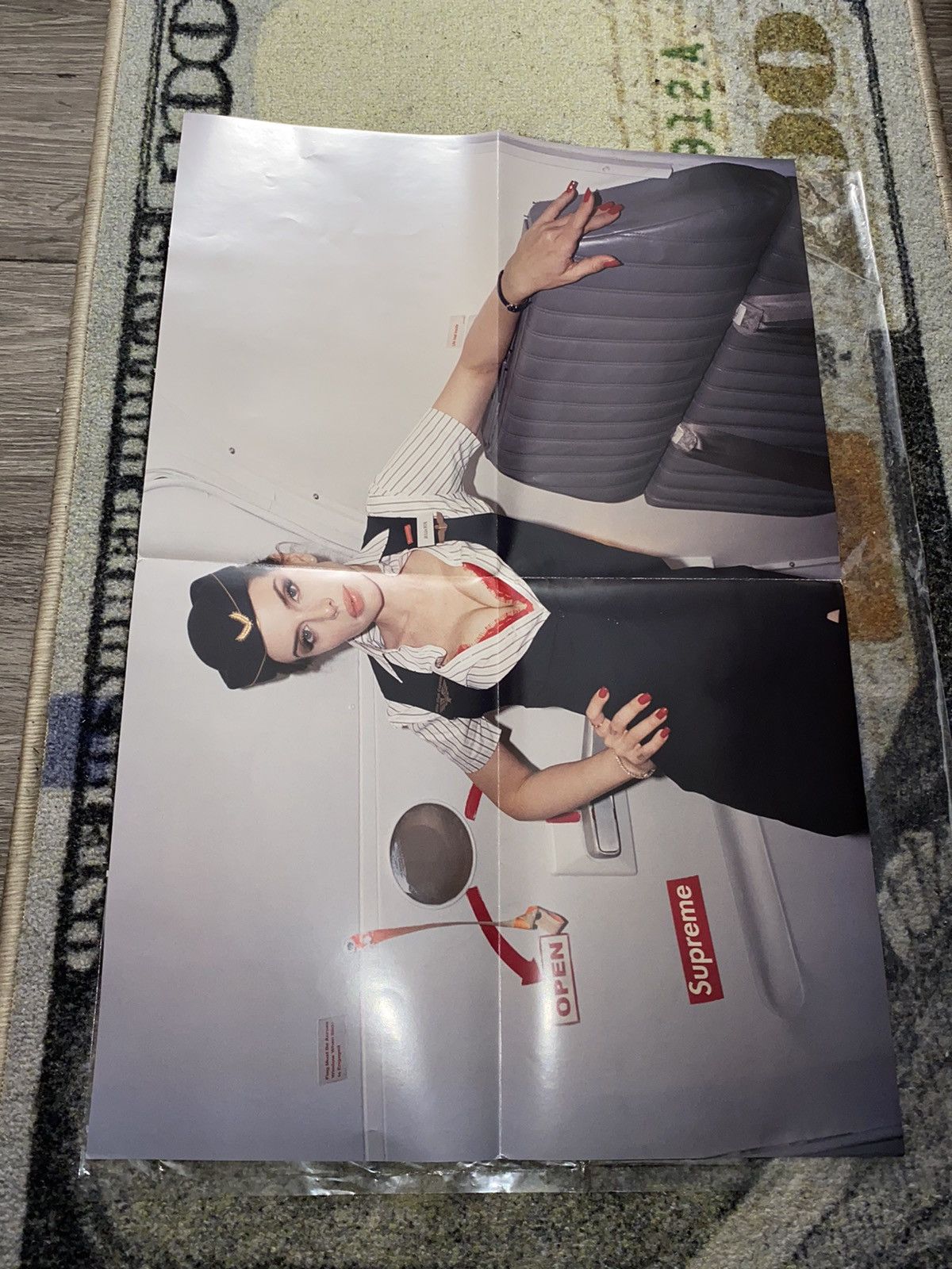 Supreme Supreme Julia Fox Poster (Double Sided) Size ONE SIZE - 3 Thumbnail