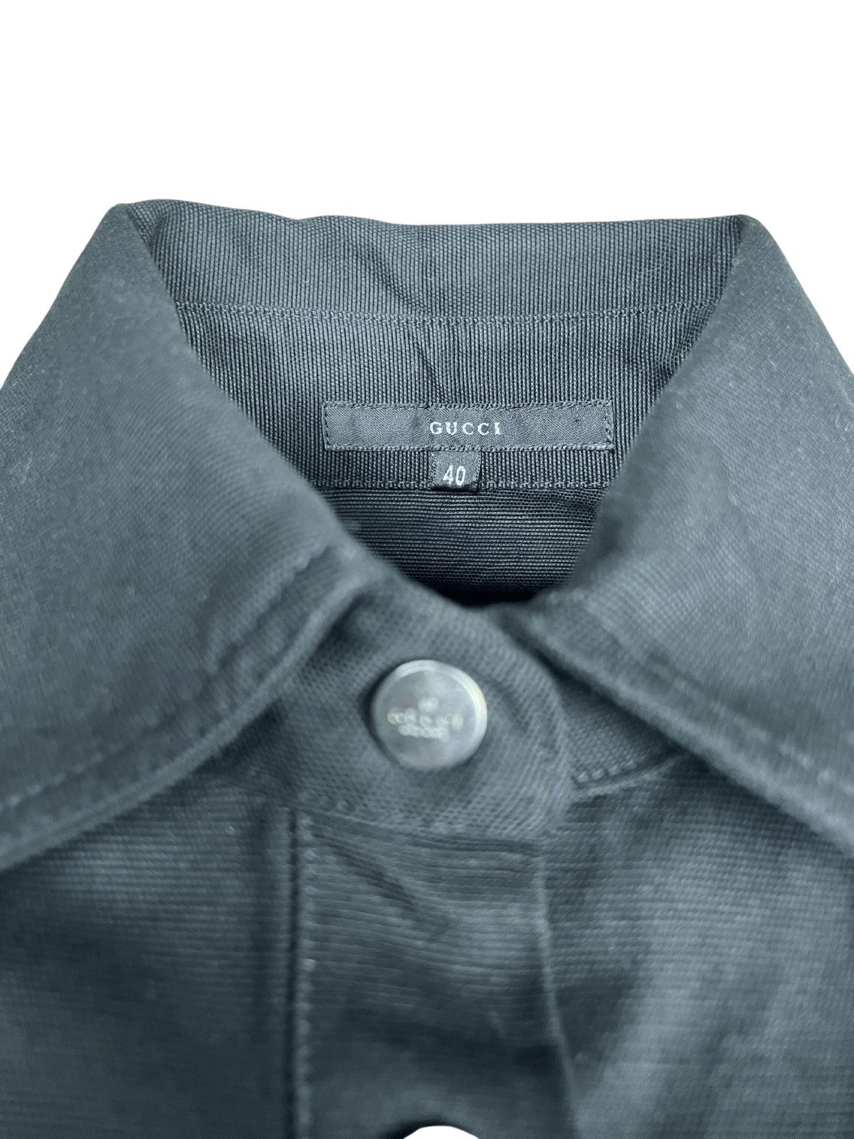 Gucci Gucci Vintage 90s Archived Crop Denim Jacket Size S / US 4 / IT 40 - 3 Thumbnail