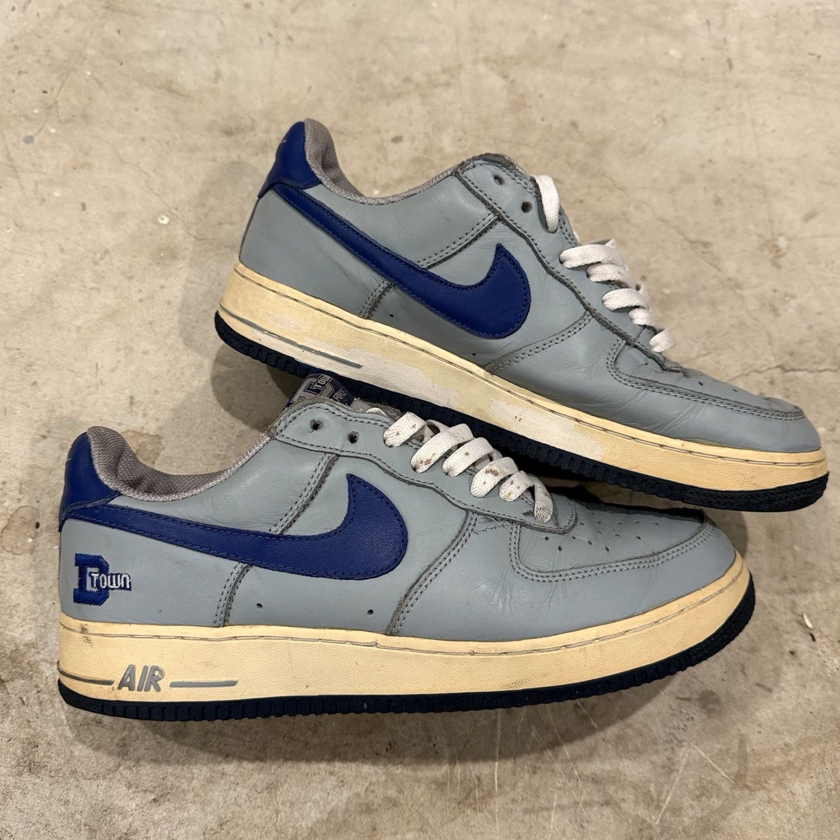 Nike Nike Air Force 1 Low VTG 2004 313 Detroit Lions D-Town 306353-041 Sz 11 *YELLOWD Size ONE SIZE - 2 Thumbnail