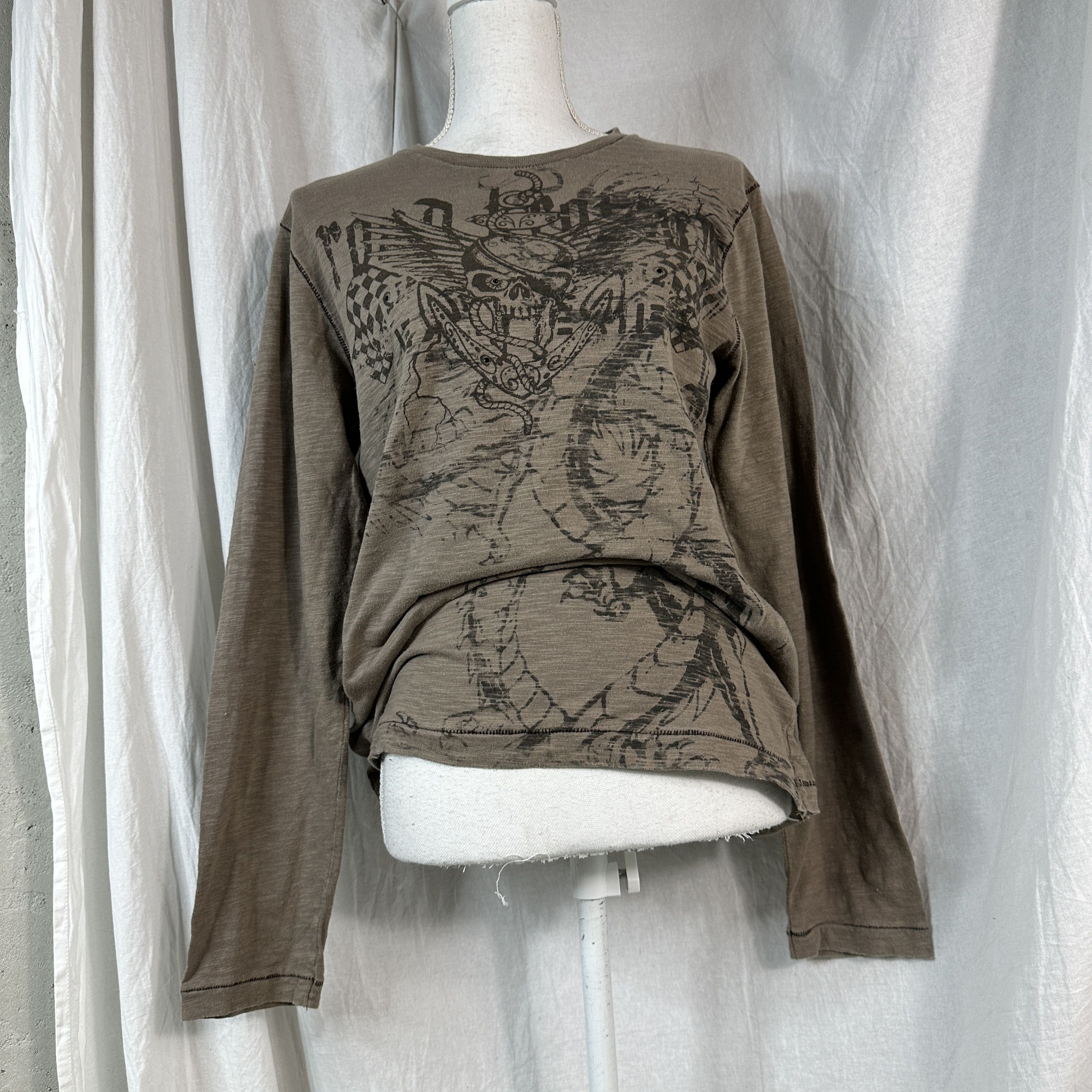 Vintage Longsleeve Vintage Y2K Size US L / EU 52-54 / 3 - 6 Thumbnail