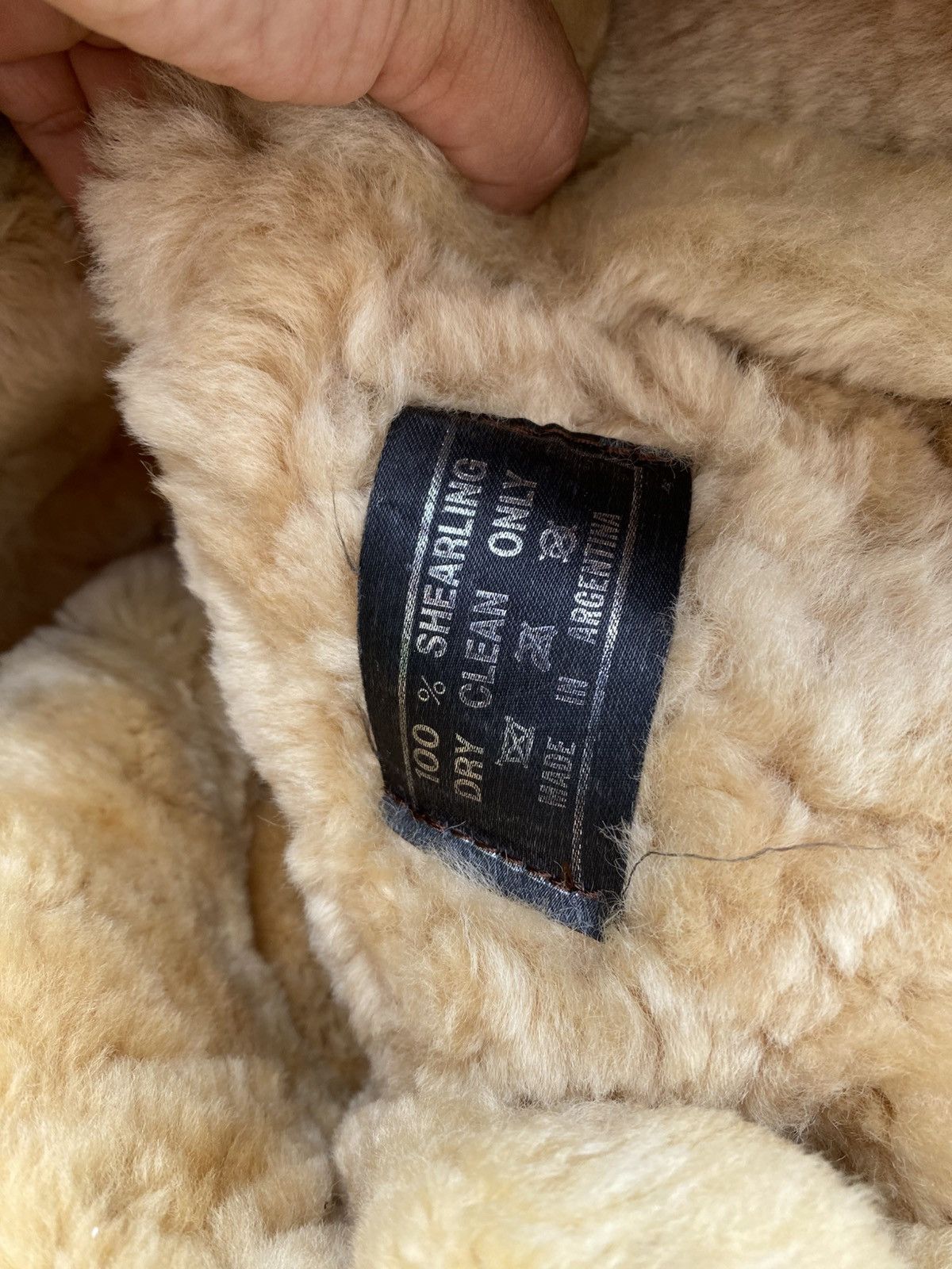 Avirex vintage b3 flight jacket sheepskin Size US M / EU 48-50 / 2 - 9 Thumbnail