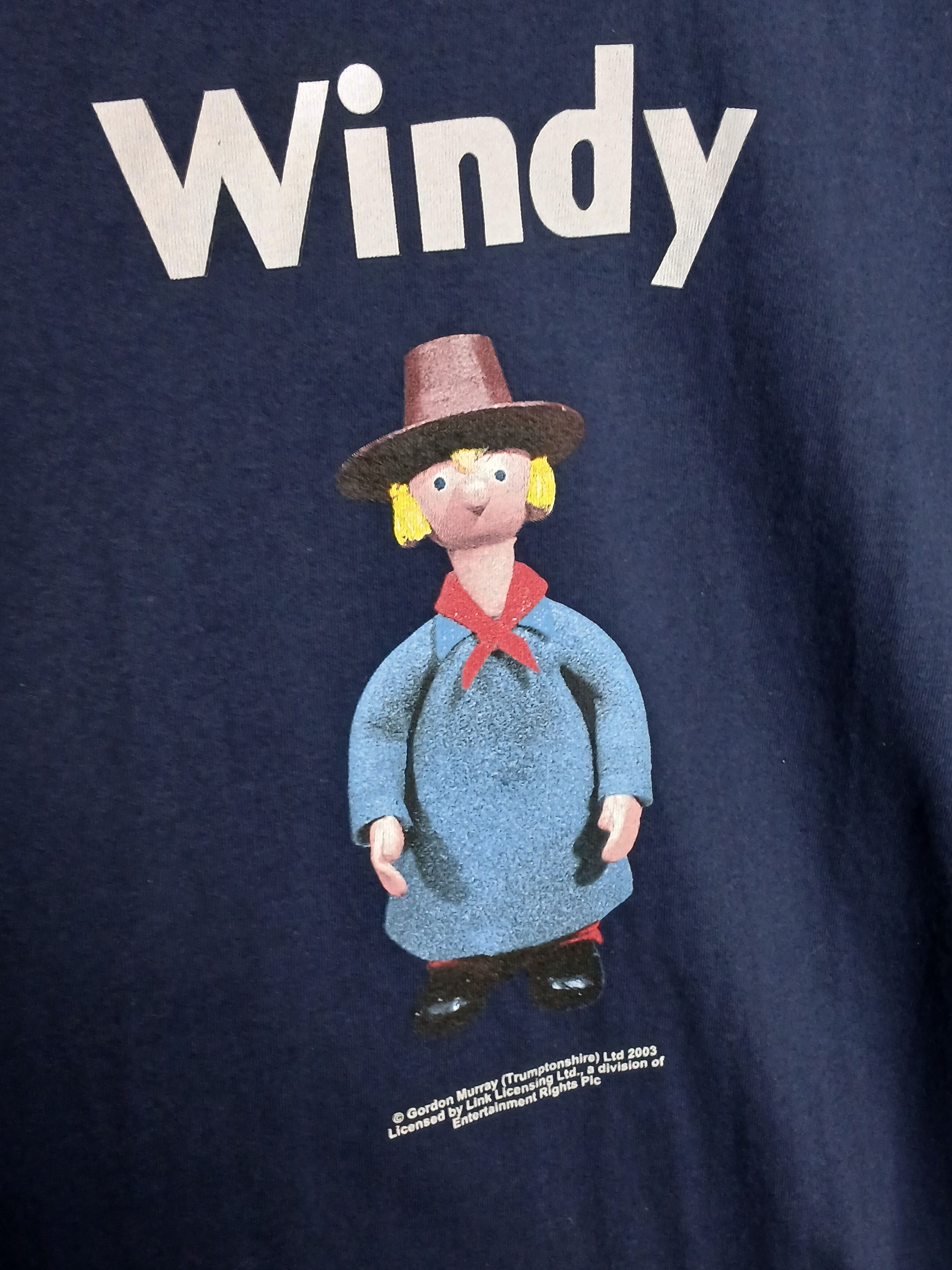 Cartoon Network × Vintage Vintage 2003 Camberwick Green Windy Miller T-Shirt Size US L / EU 52-54 / 3 - 3 Thumbnail