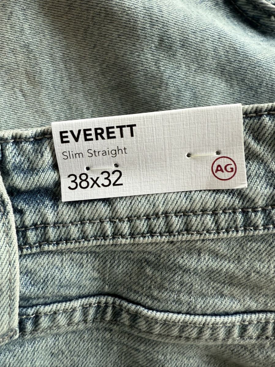 AG Adriano Goldschmied AG Everett Slim Straight Leg Jeans Size US 38 / EU 54 - 5 Thumbnail