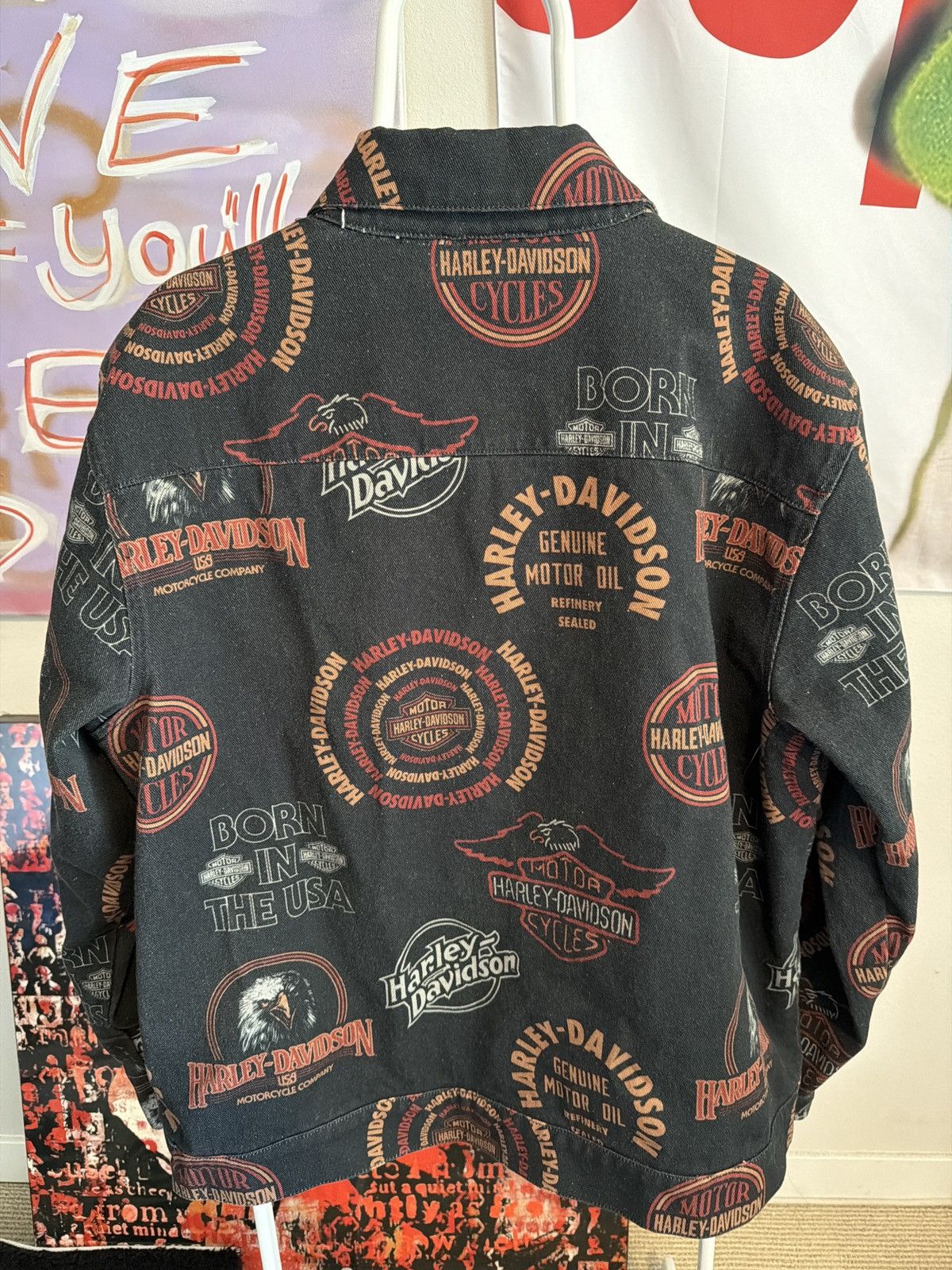 Harley Davidson Harley-Davidson all-over print (AOP) zip jacket Size US XL / EU 56 / 4 - 2 Thumbnail